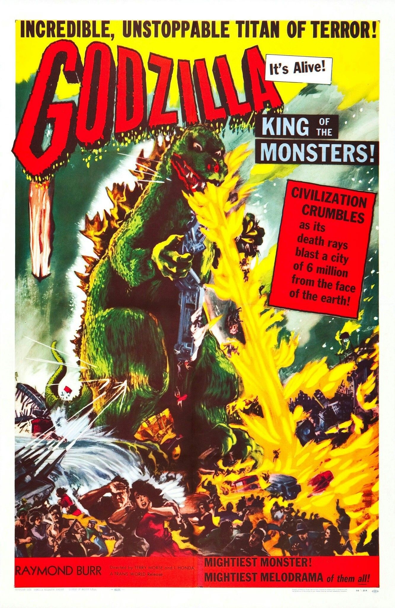 1333x2048 Godzilla (1954)
