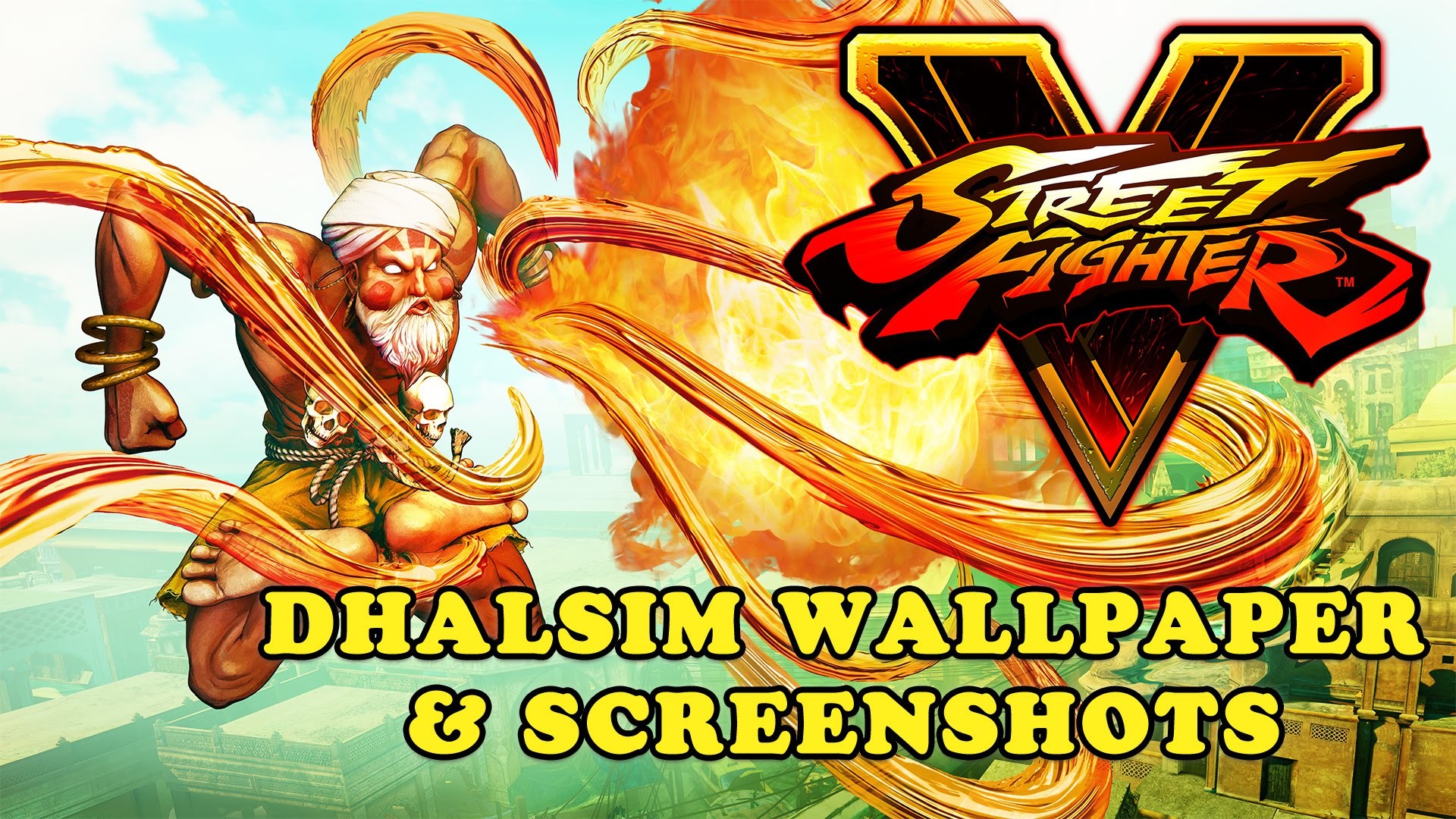 1920x1080 Street Fighter V - Dhalsim Wallpaper and Screenshots (Download Link) -  YouTube