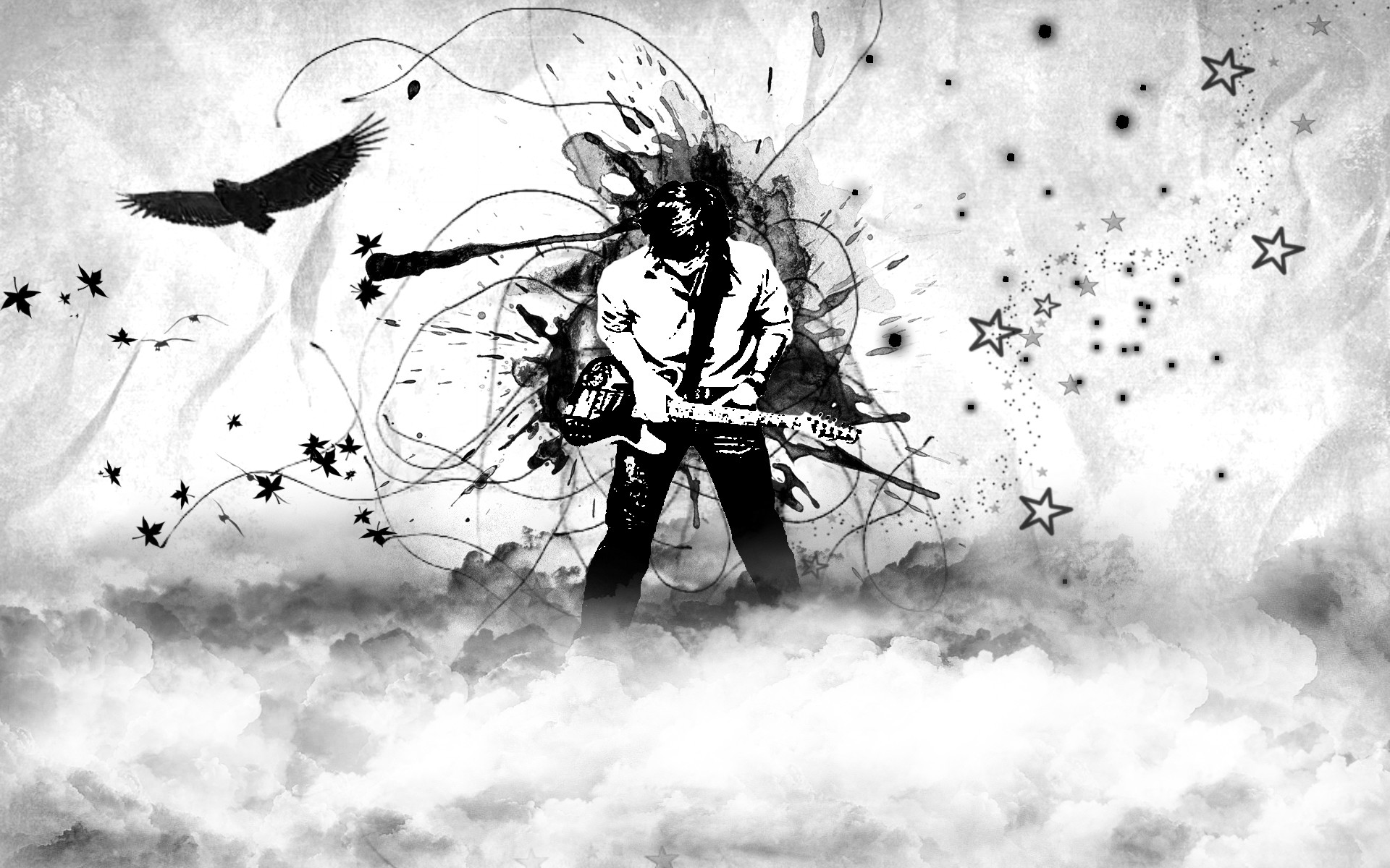 1920x1200 cool black and white wallpaper by missycla on deviantart with black and  white wallpaper.