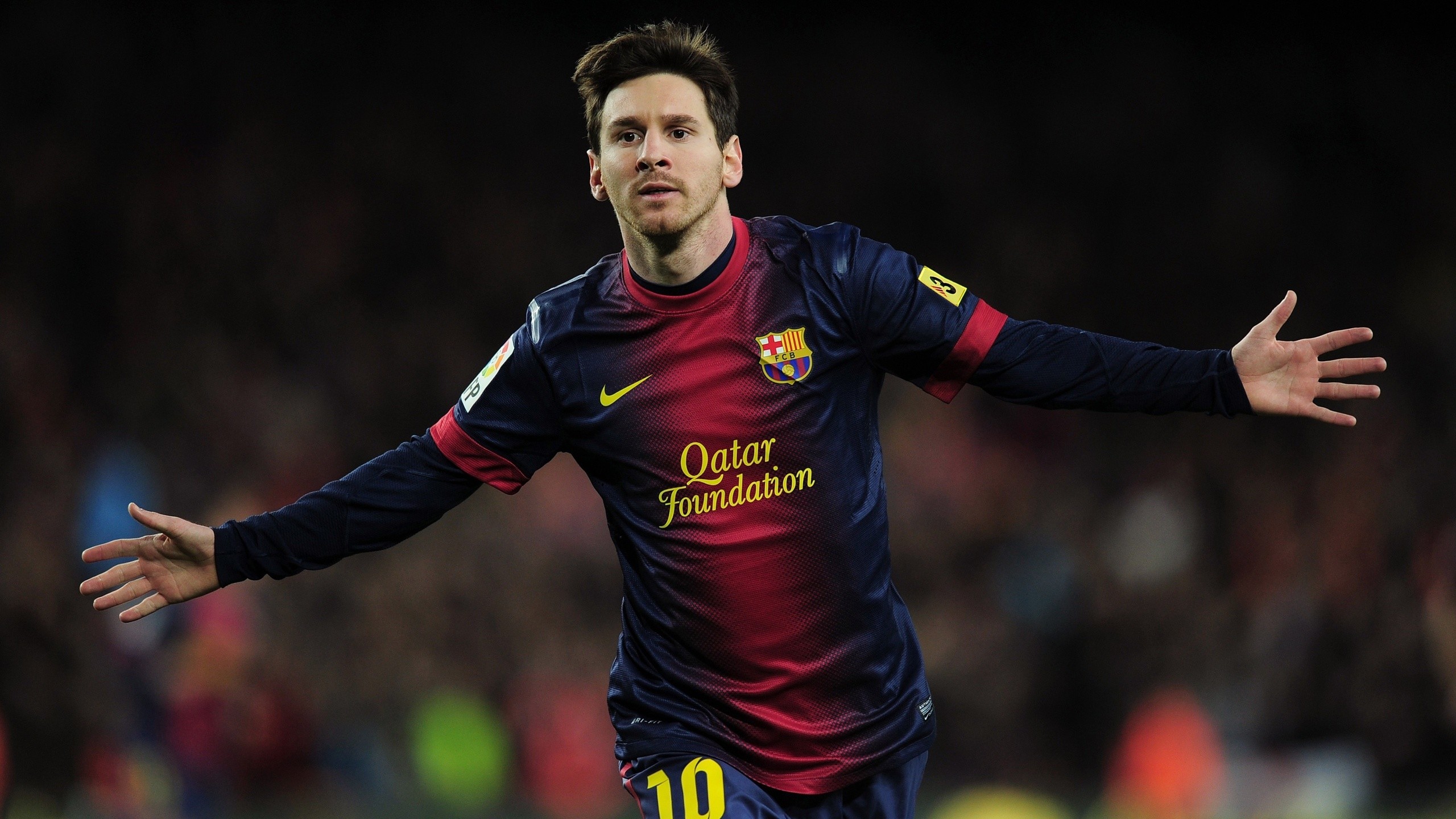 2560x1440 Sport - Lionel Messi Barcelona Argentinien Wallpaper