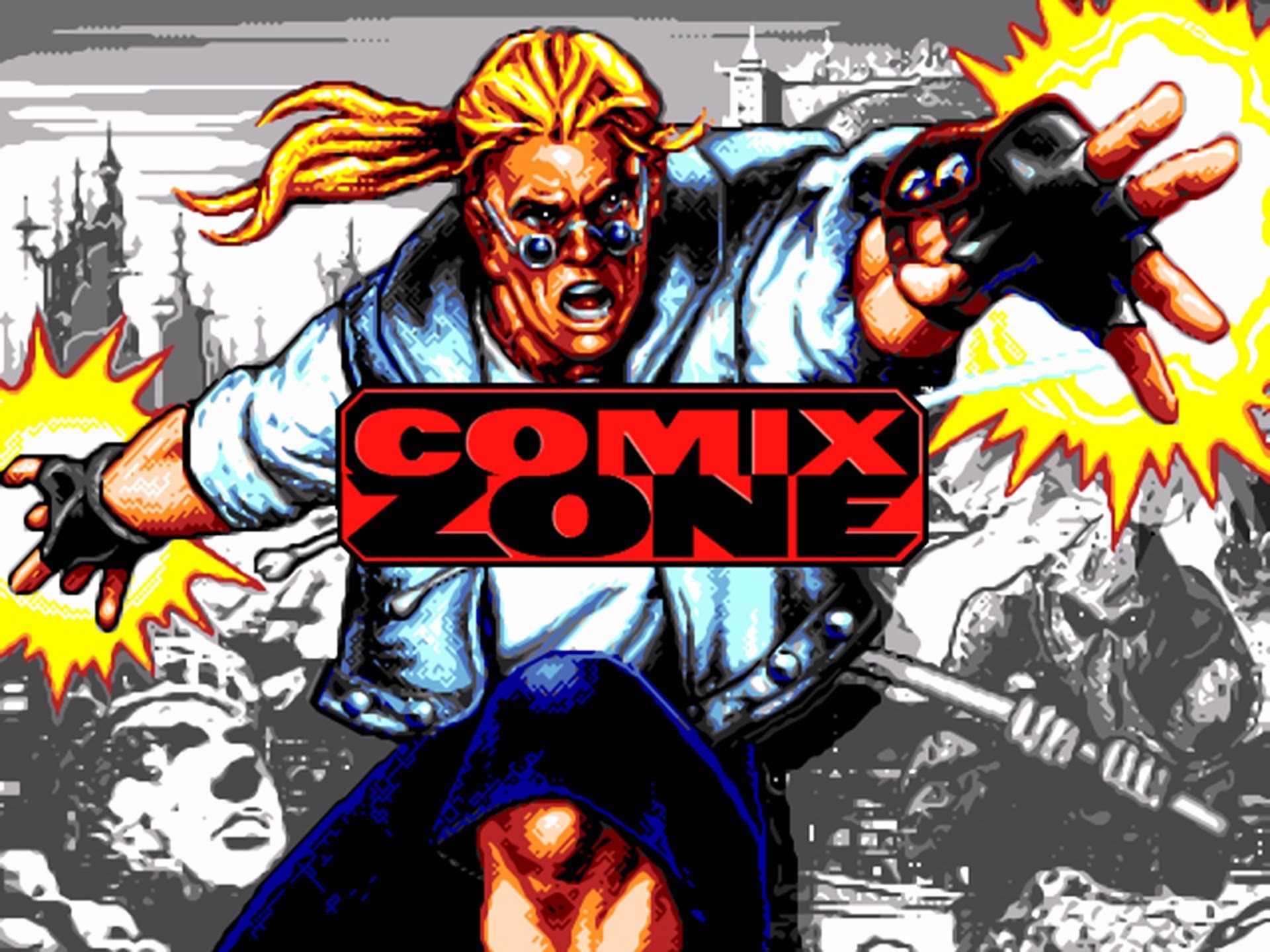 1920x1440 Comic Zone For Sega Genesis Is Brutally Difficult