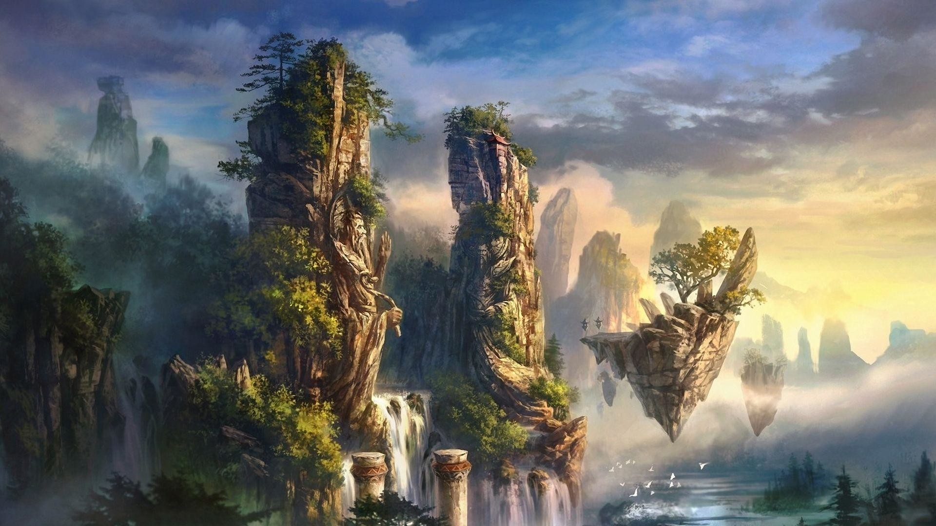 1920x1080 Hanging Gardens Of Babylon Wallpapers HD Backgrounds .