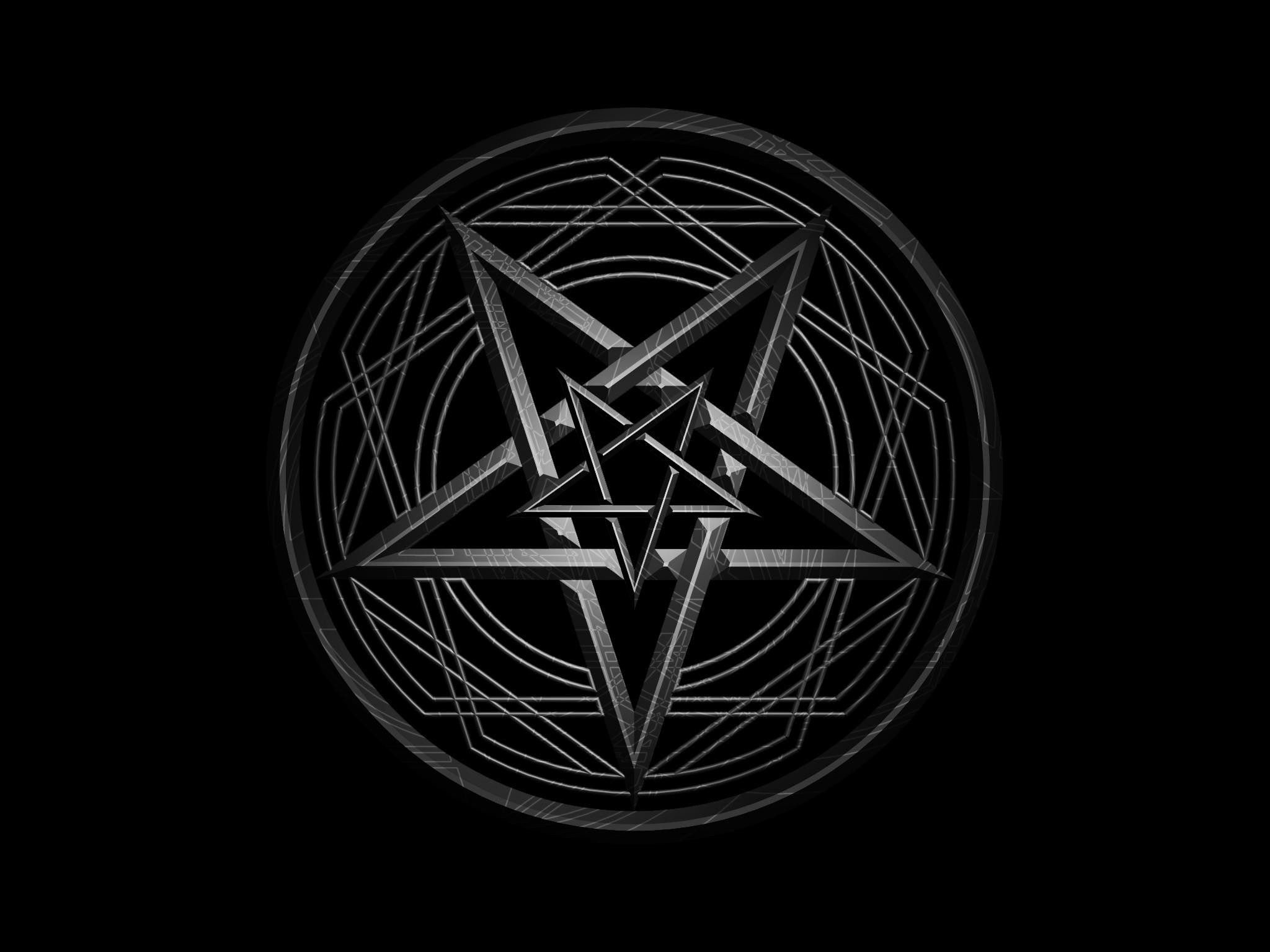 2048x1536 Gothic Pentagram Inverted Pentagram Wallpaper No