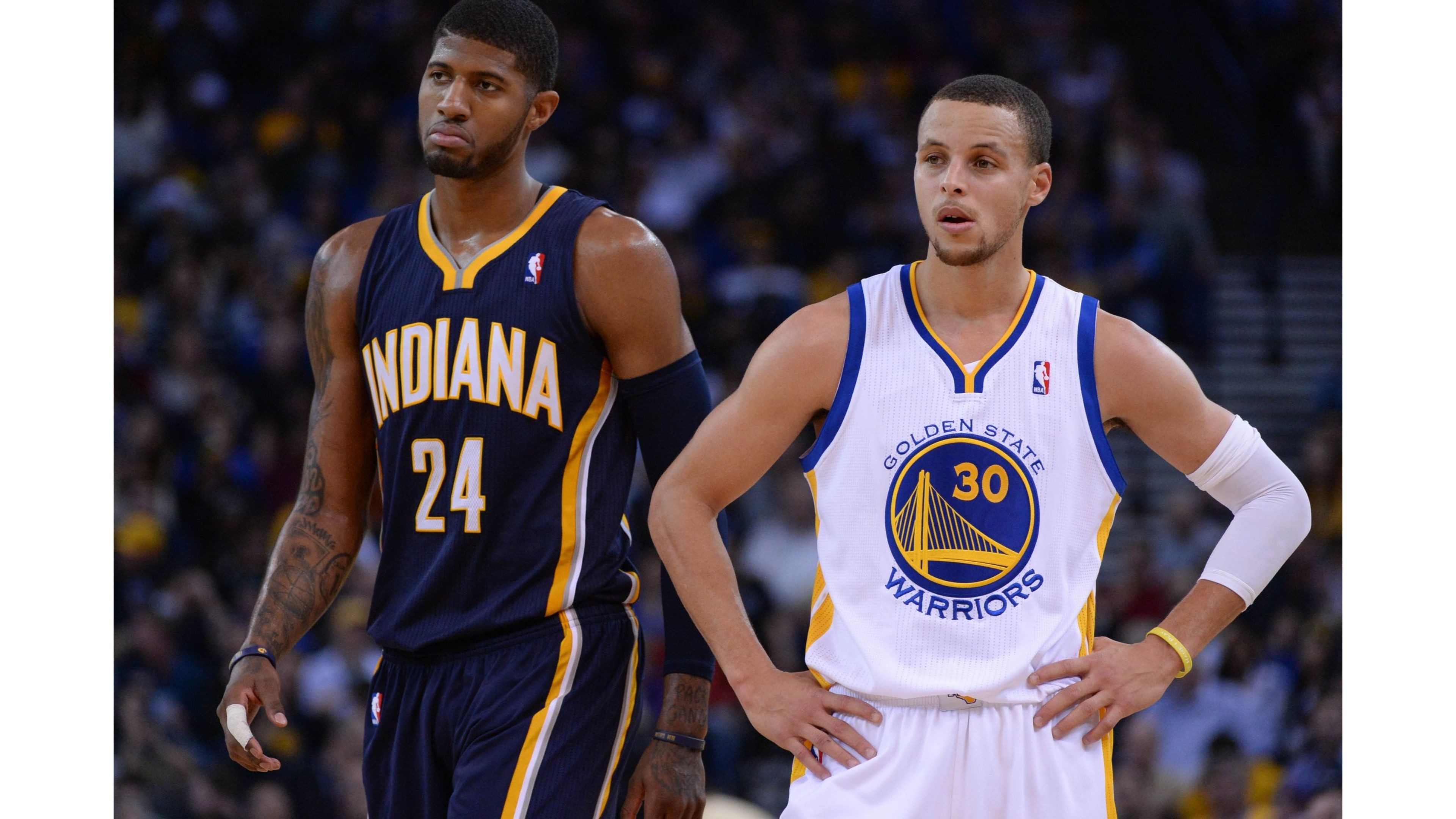 3840x2160 ... Indiana pacers, Nba; Paul George vs 4K Steph Curry Wallpaper ...