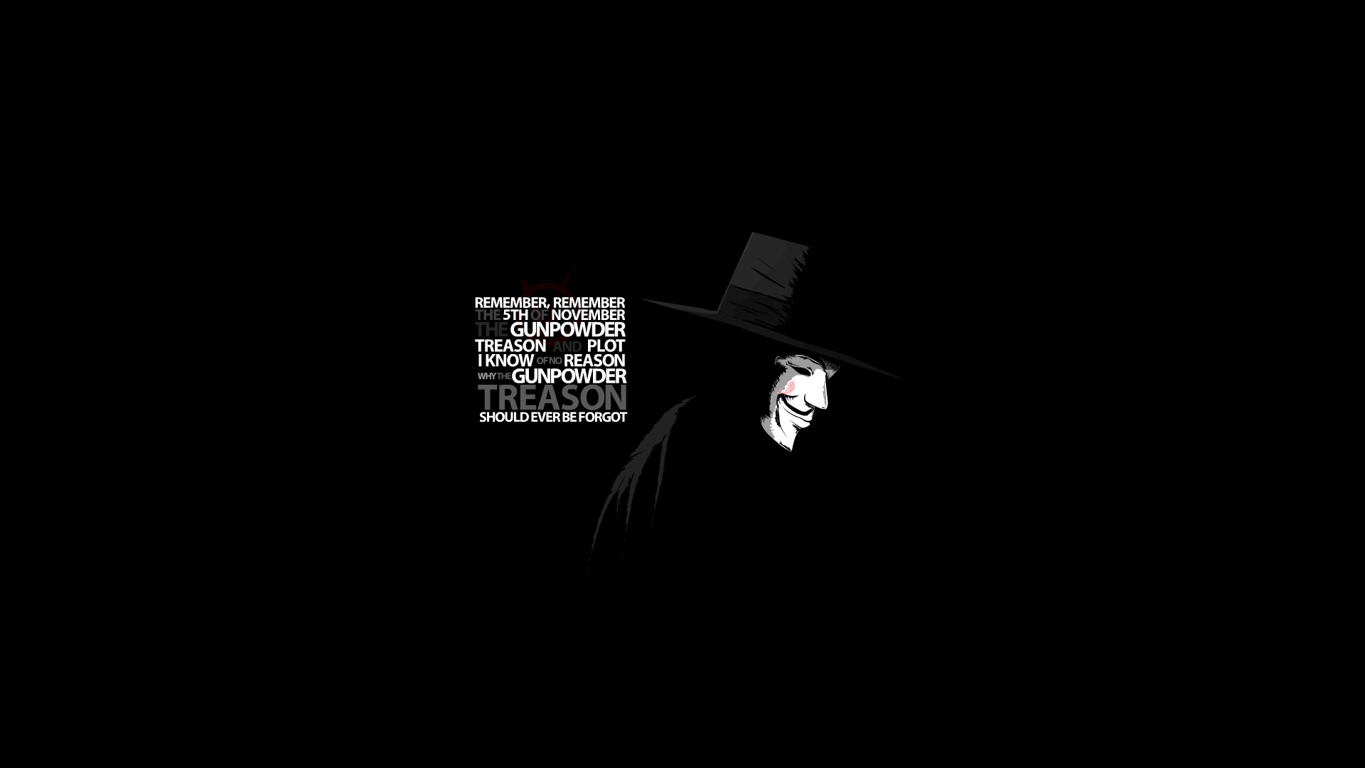 1920x1080 ... V for Vendetta - 5th November quote wallpaper by Dulje