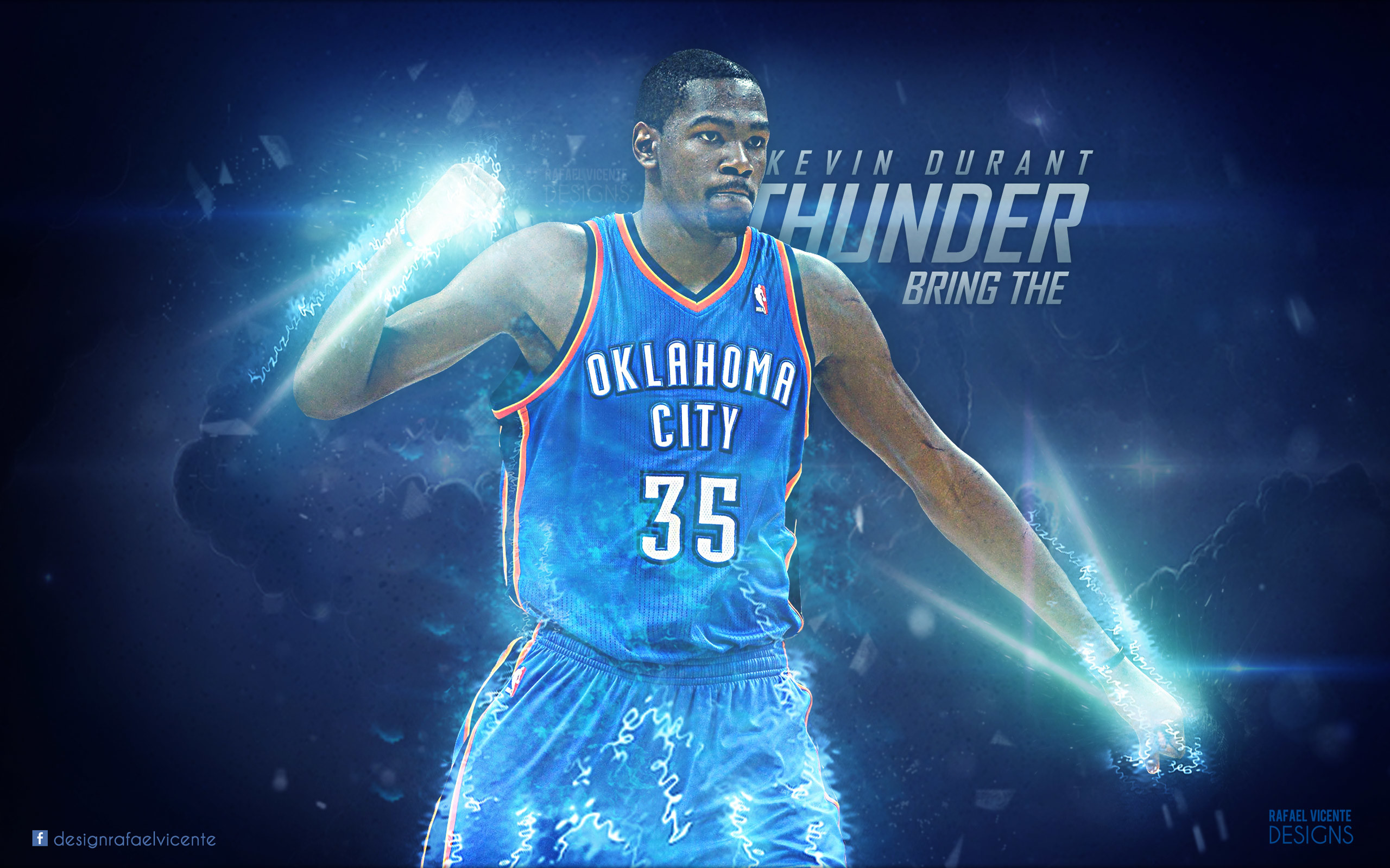 2560x1600 Kevin Durant Bring The Thunder #1292 Wallpaper ForWallpapers.com