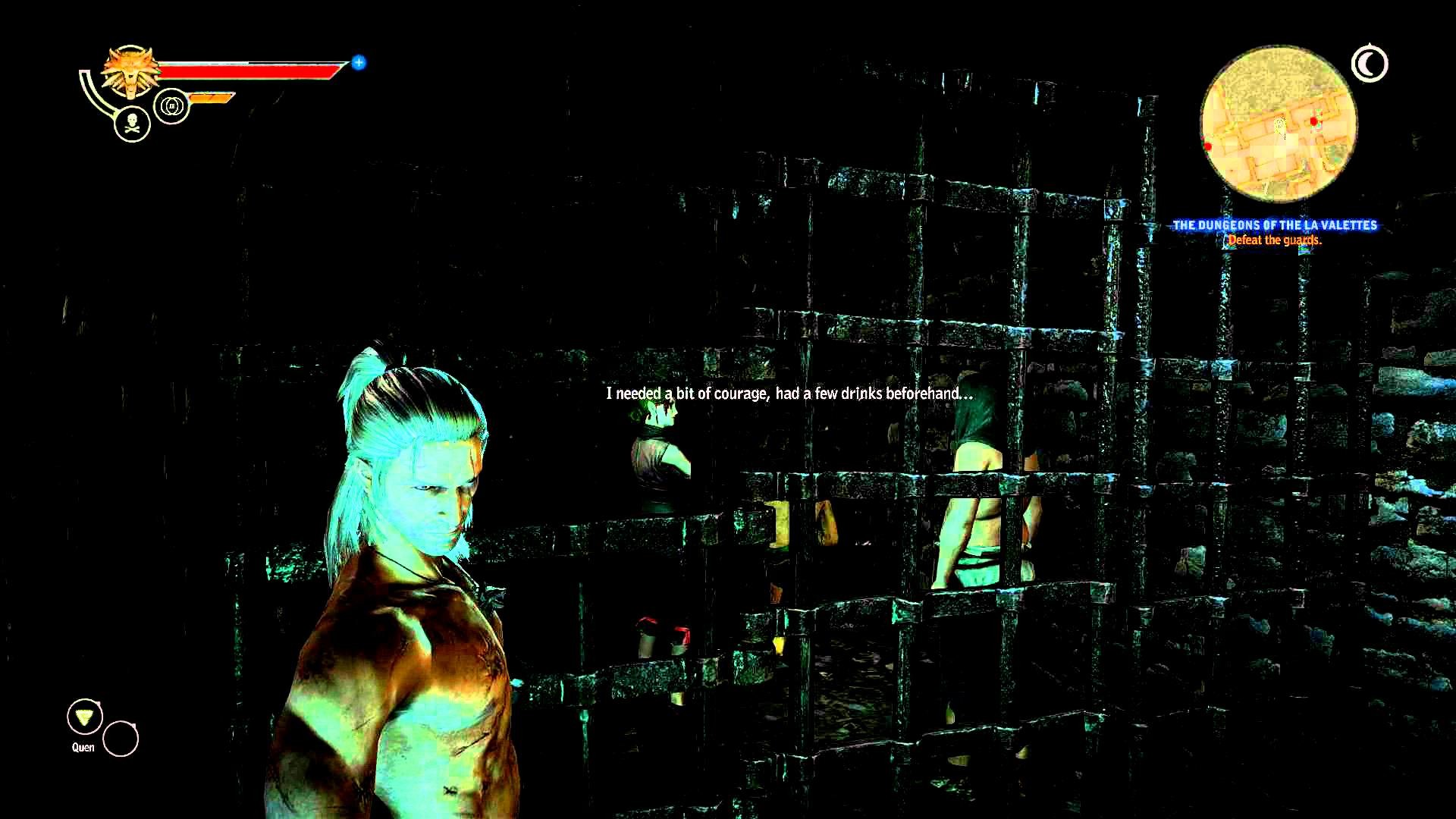 1920x1080 2011-05-29 PC Witcher 2: Prison Break Easter Egg (Michael Scofield Tattoo  Reference)