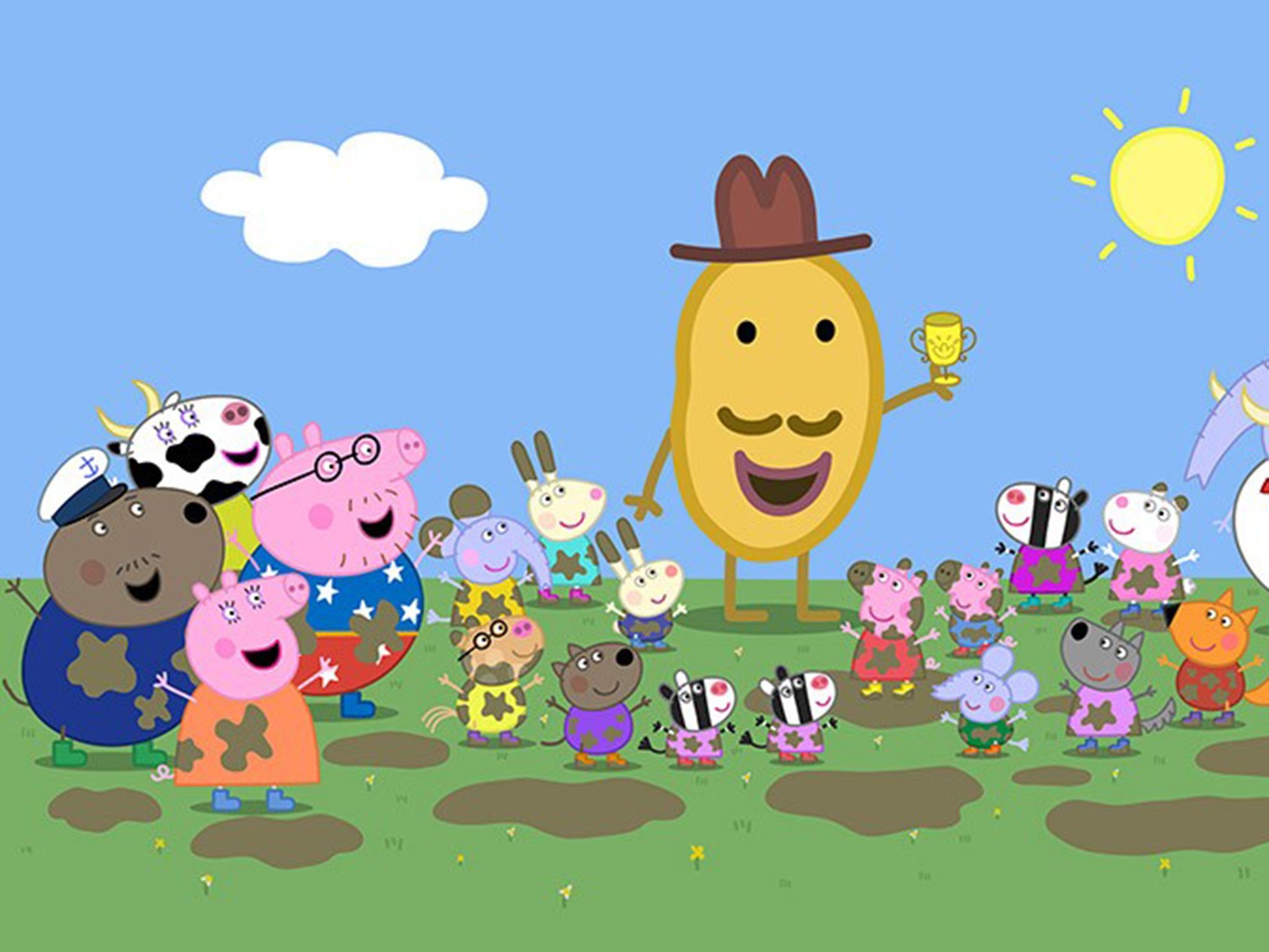 2048x1536 TV cartoon Peppa Pig – now worth $1bn a year – is making the leap