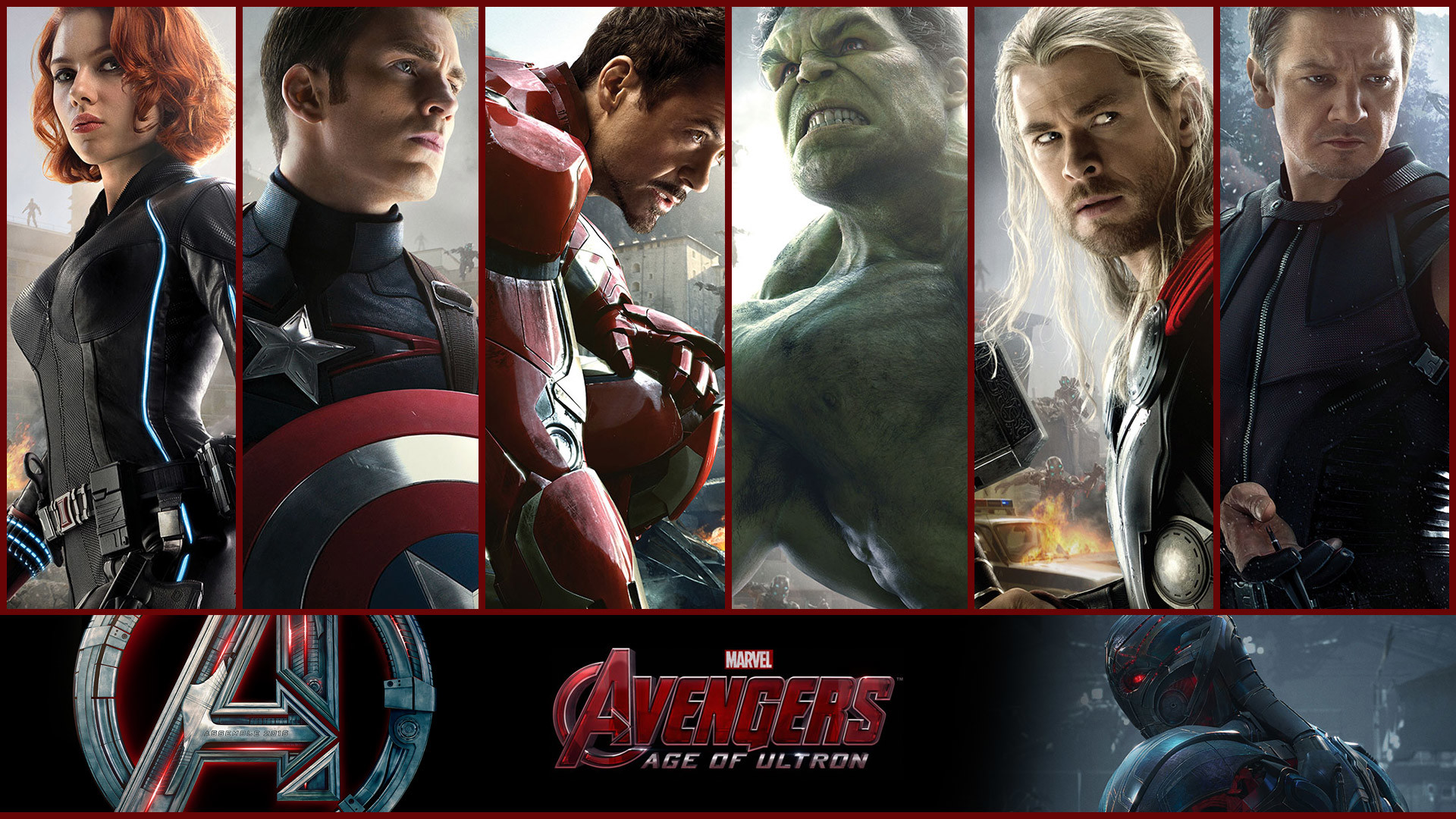 1920x1080 Avengers Age of Ultron 2015 Heroes Wallpaper HD