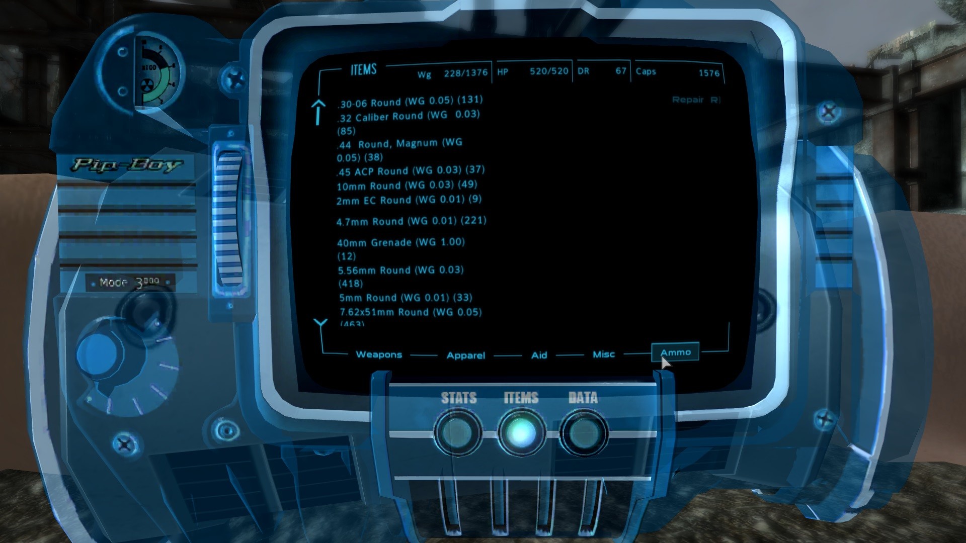 1920x1080 Hologram Pip-Boy 3000 Enriched - Holographic Wristband Replacer Addon at  Fallout3 Nexus - mods and community
