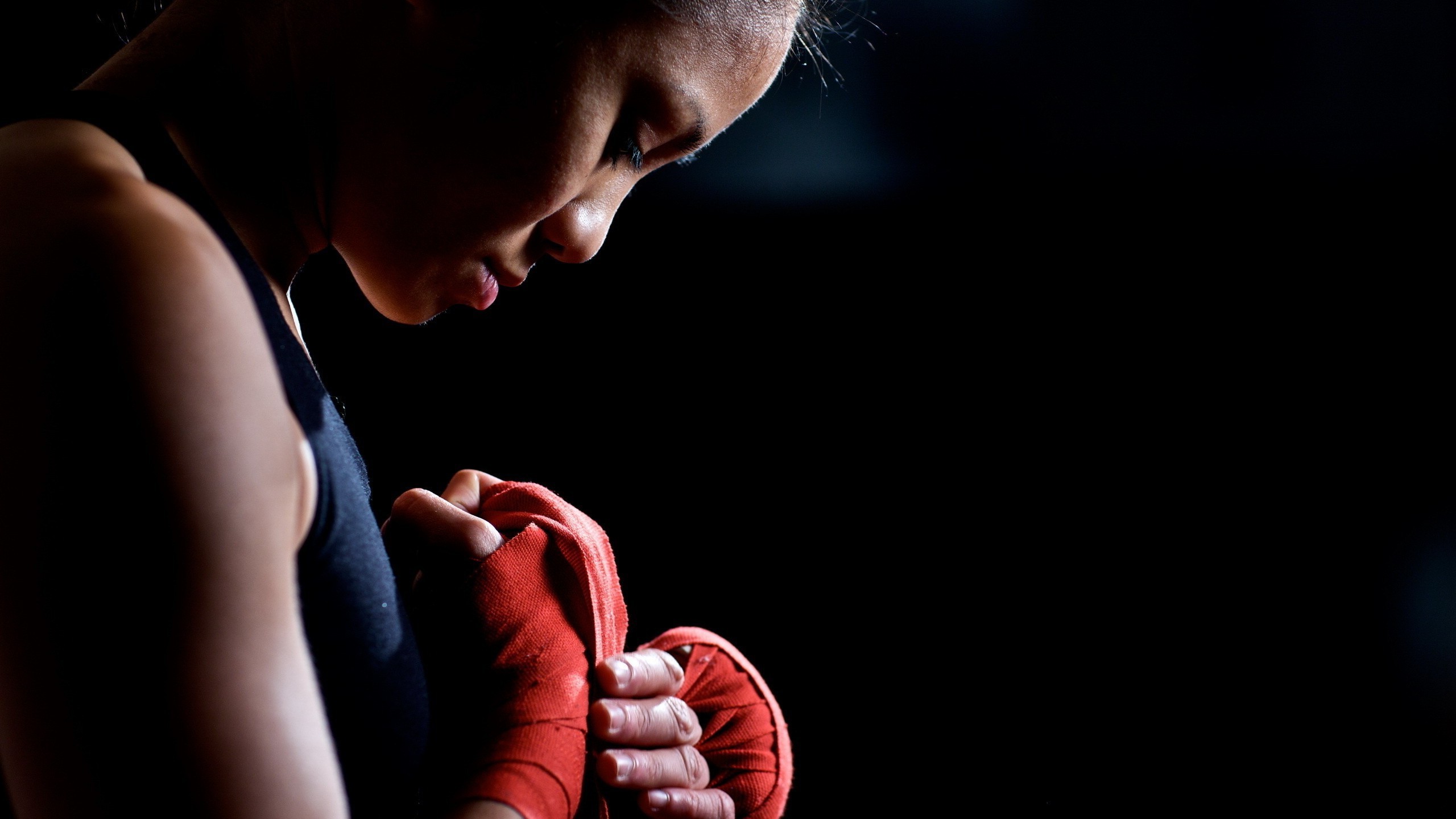 2560x1440 women, Exercising, Boxing Wallpapers HD / Desktop and Mobile Backgrounds