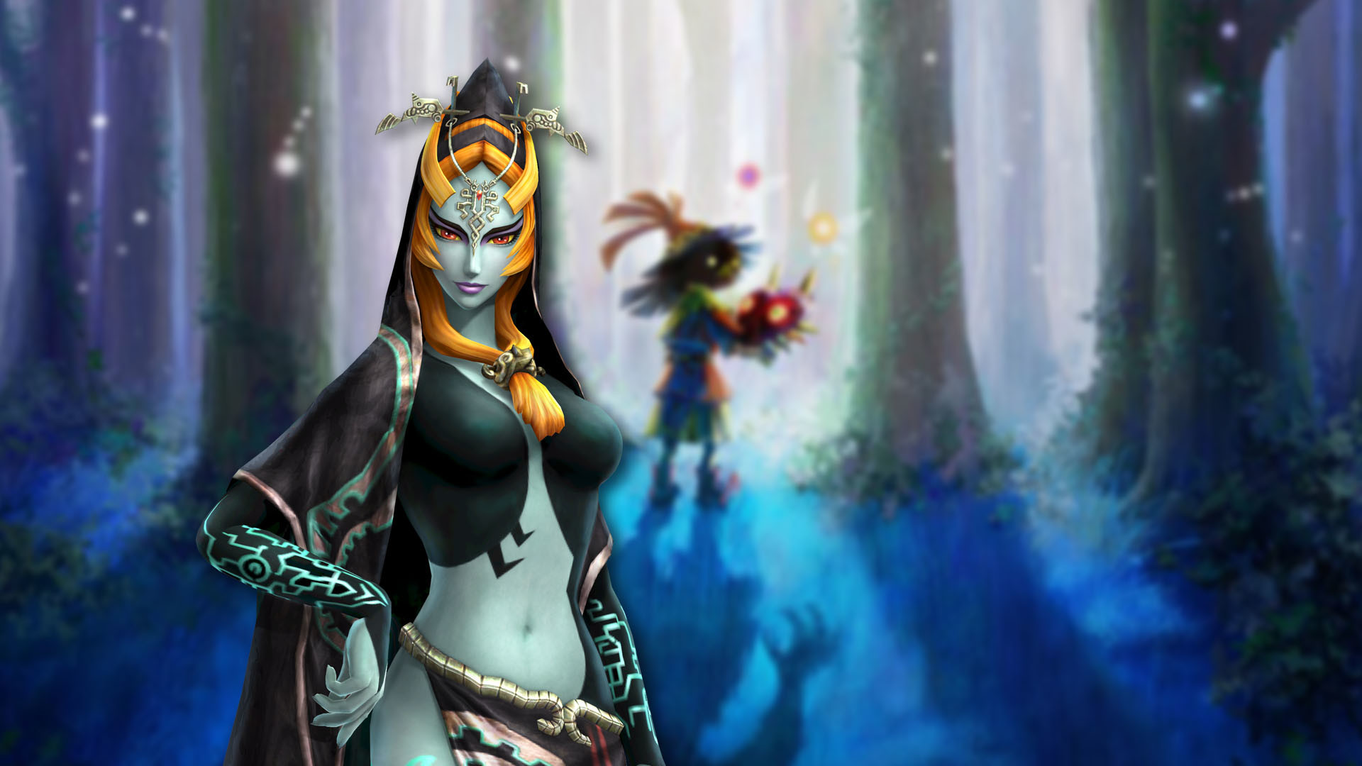 1920x1080 Life-size Majora's Mask and True Form Midna coming from First 4 Figures |  Nintendo Wire