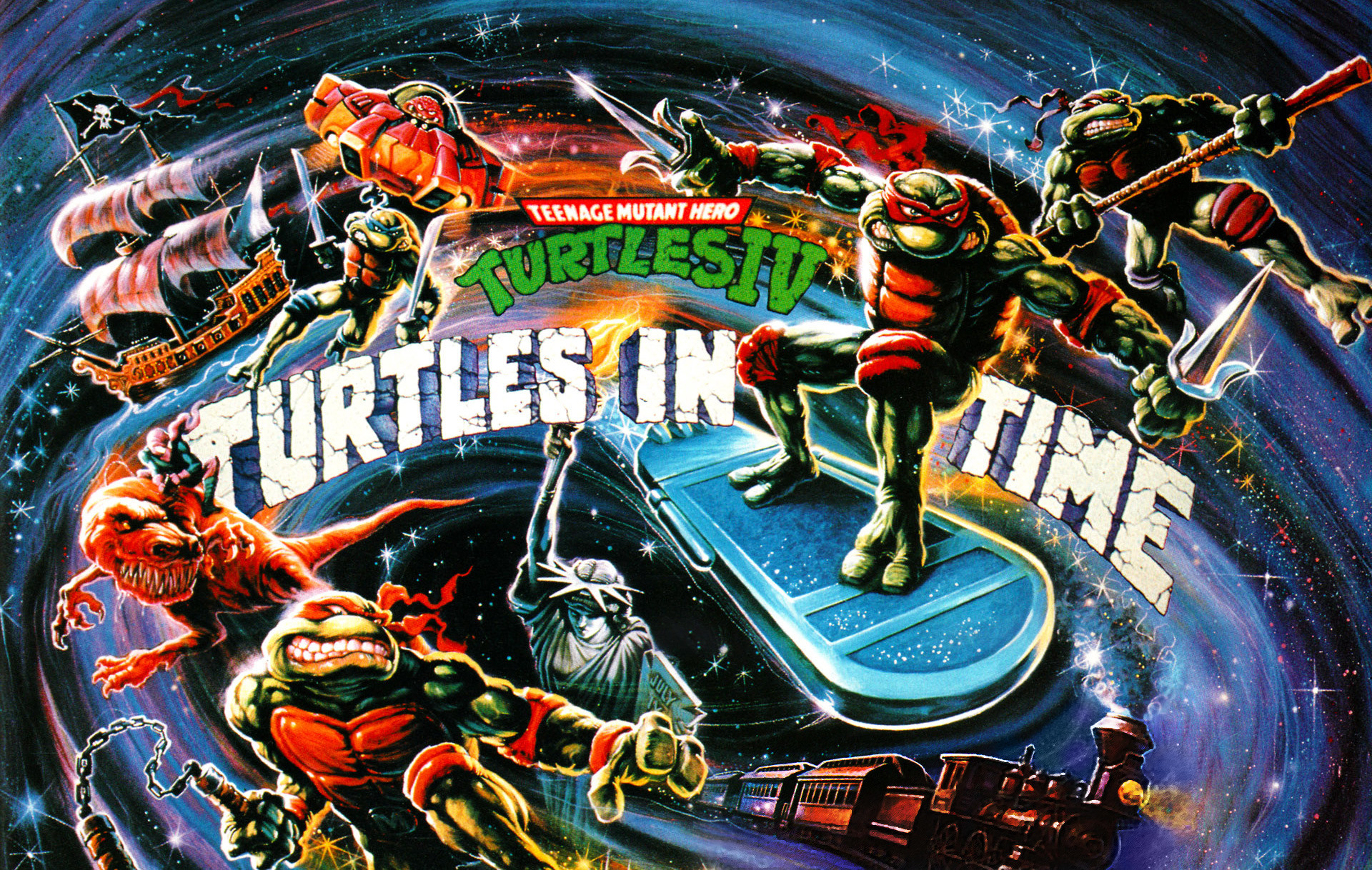 1920x1218 Teenage Mutant Ninja Turtles IV Turtles in Time superhero game wallpaper |   | 120183 | WallpaperUP