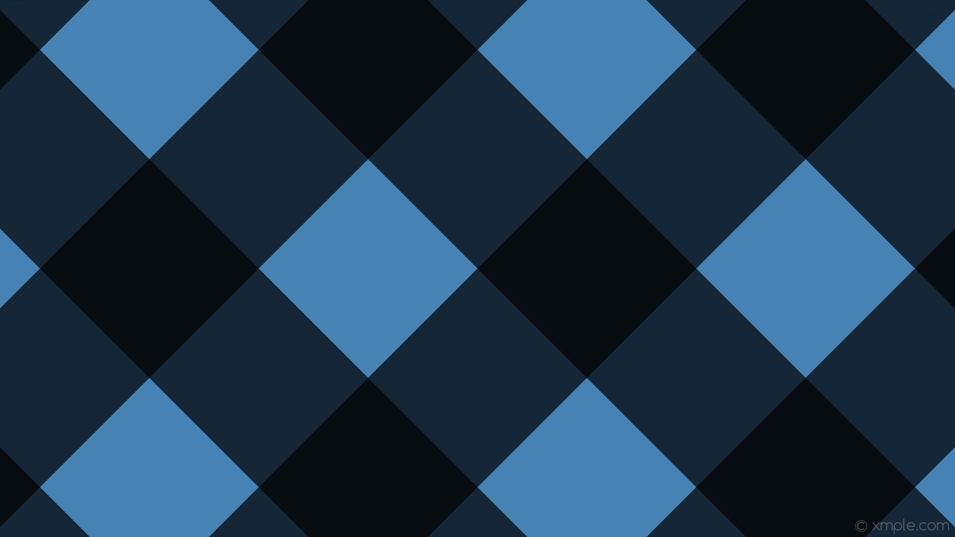 1920x1080 wallpaper checker blue striped black gingham steel blue #4682b4 #000000 45Â°  311px