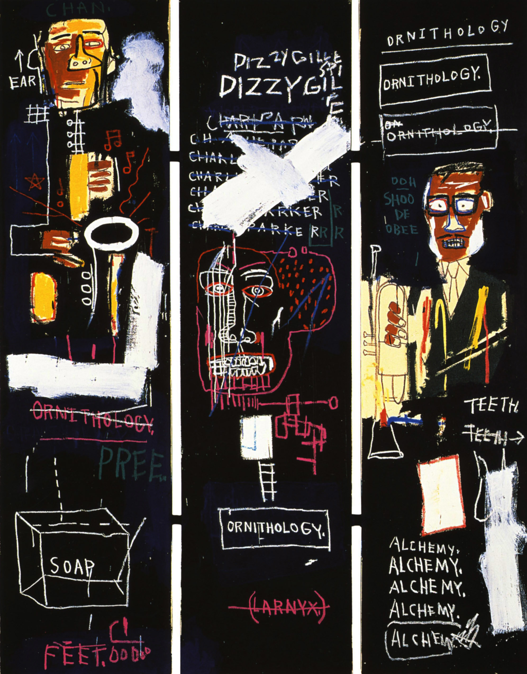 1992x2547 ... Basquiat's Horn Players ...