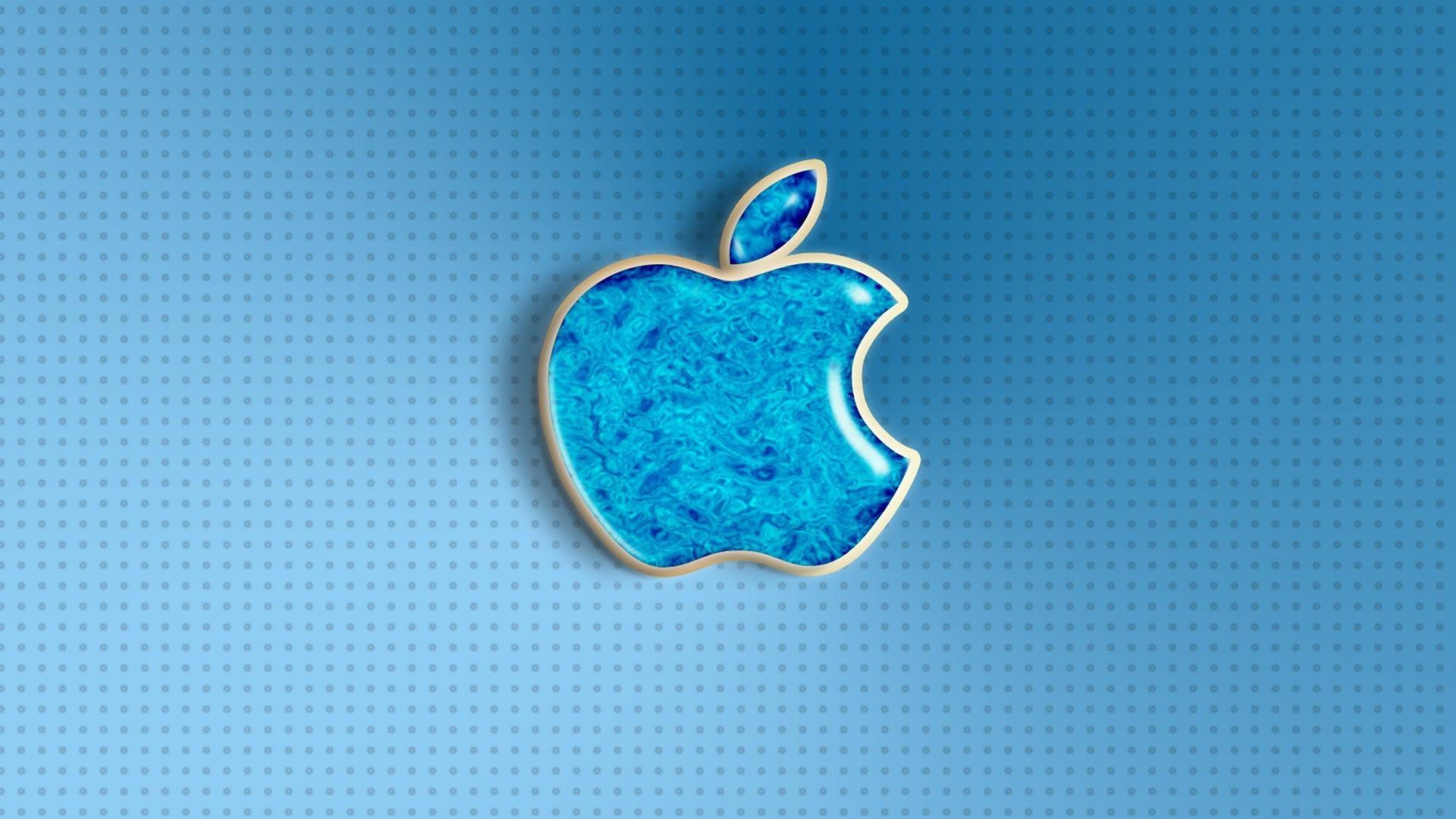 3840x2160 ... Blue Apple Backgrounds | HD Wallpapers Backgrounds of Your Choice