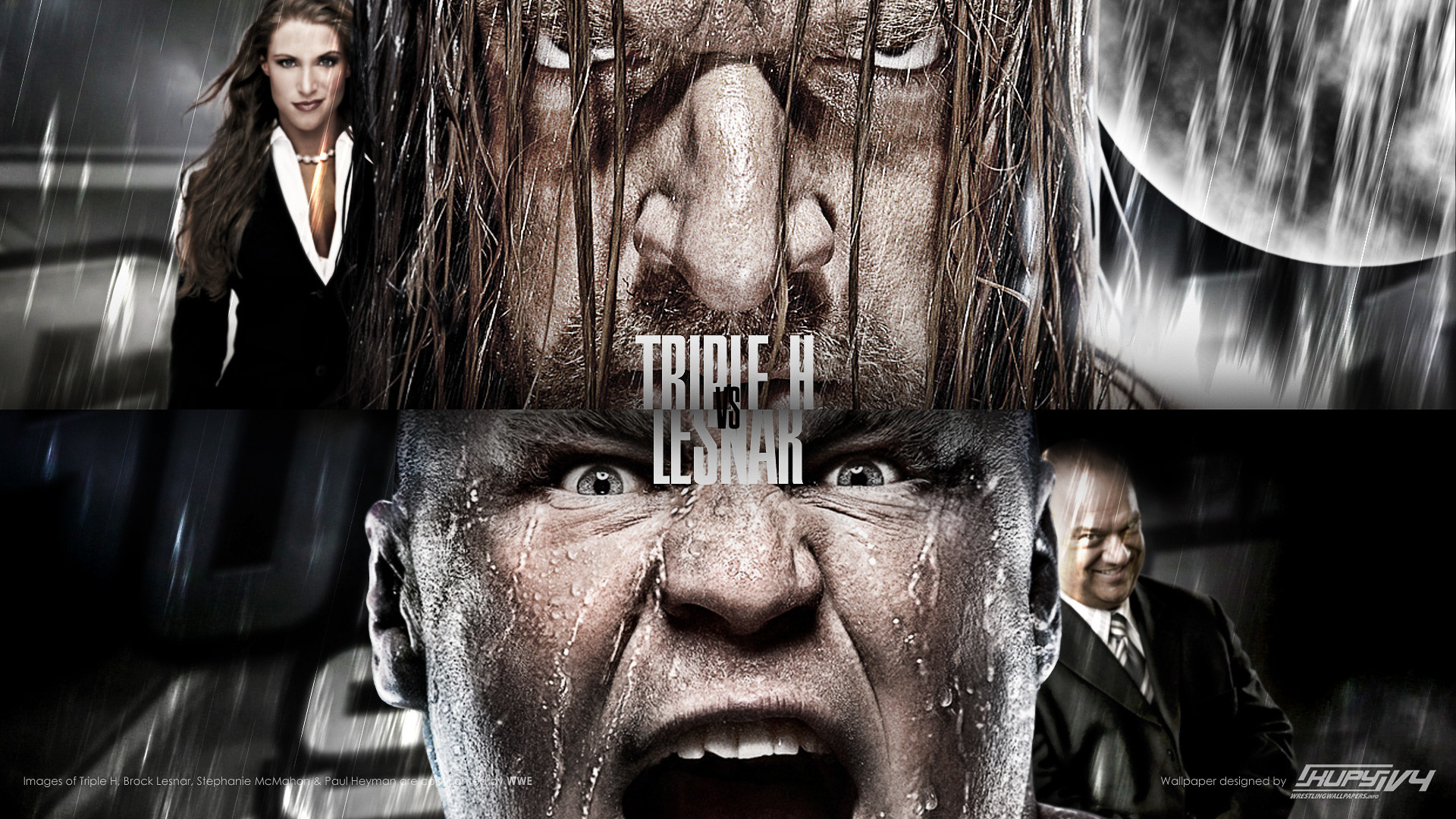 1920x1080 WWE SummerSlam 2012: Triple H vs. Brock Lesnar wallpaper 1920Ã1200 |  1920Ã1080 ...