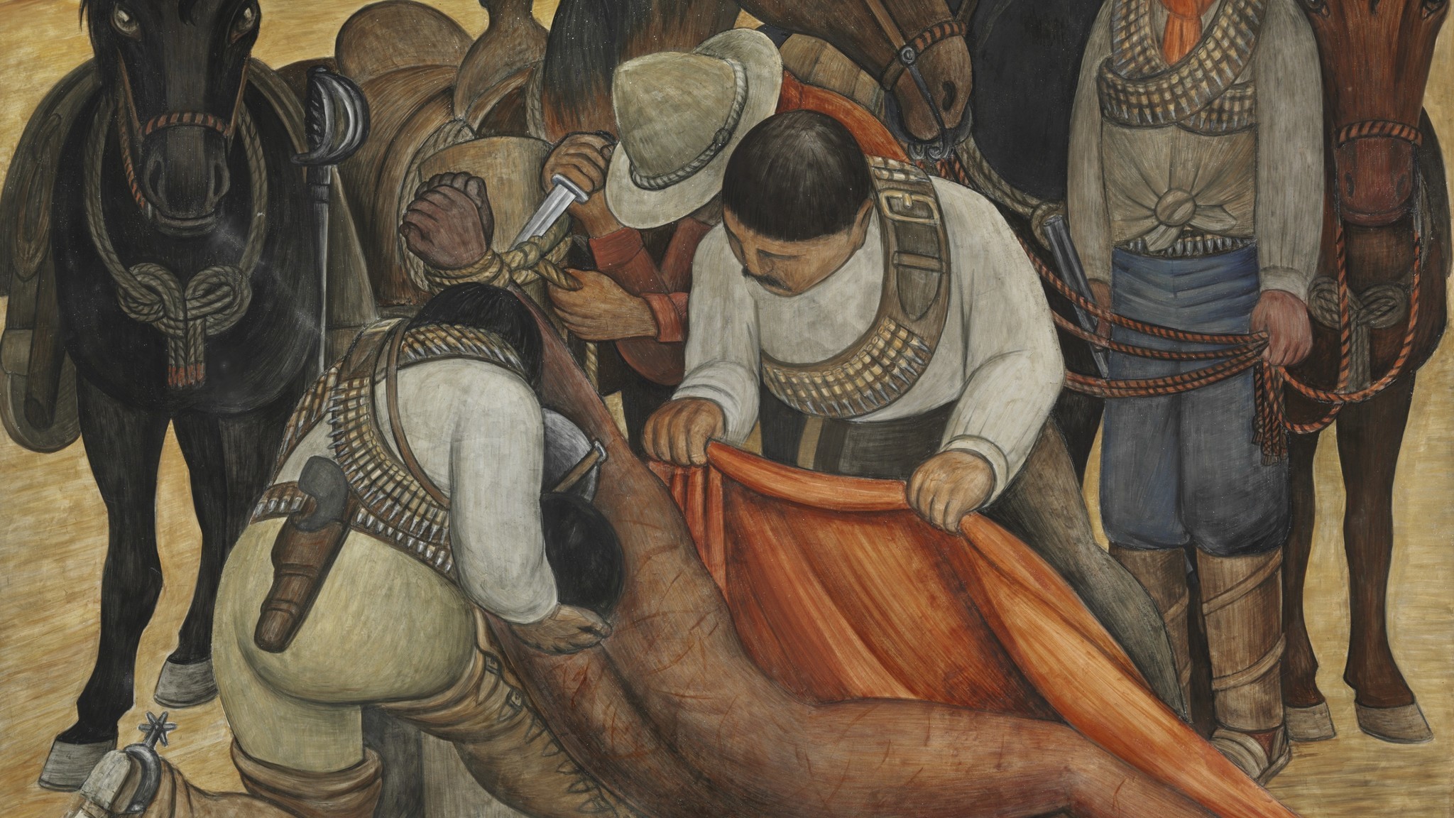 2048x1152 Diego Rivera, "Liberation of the Peon (detail)," 1931, a