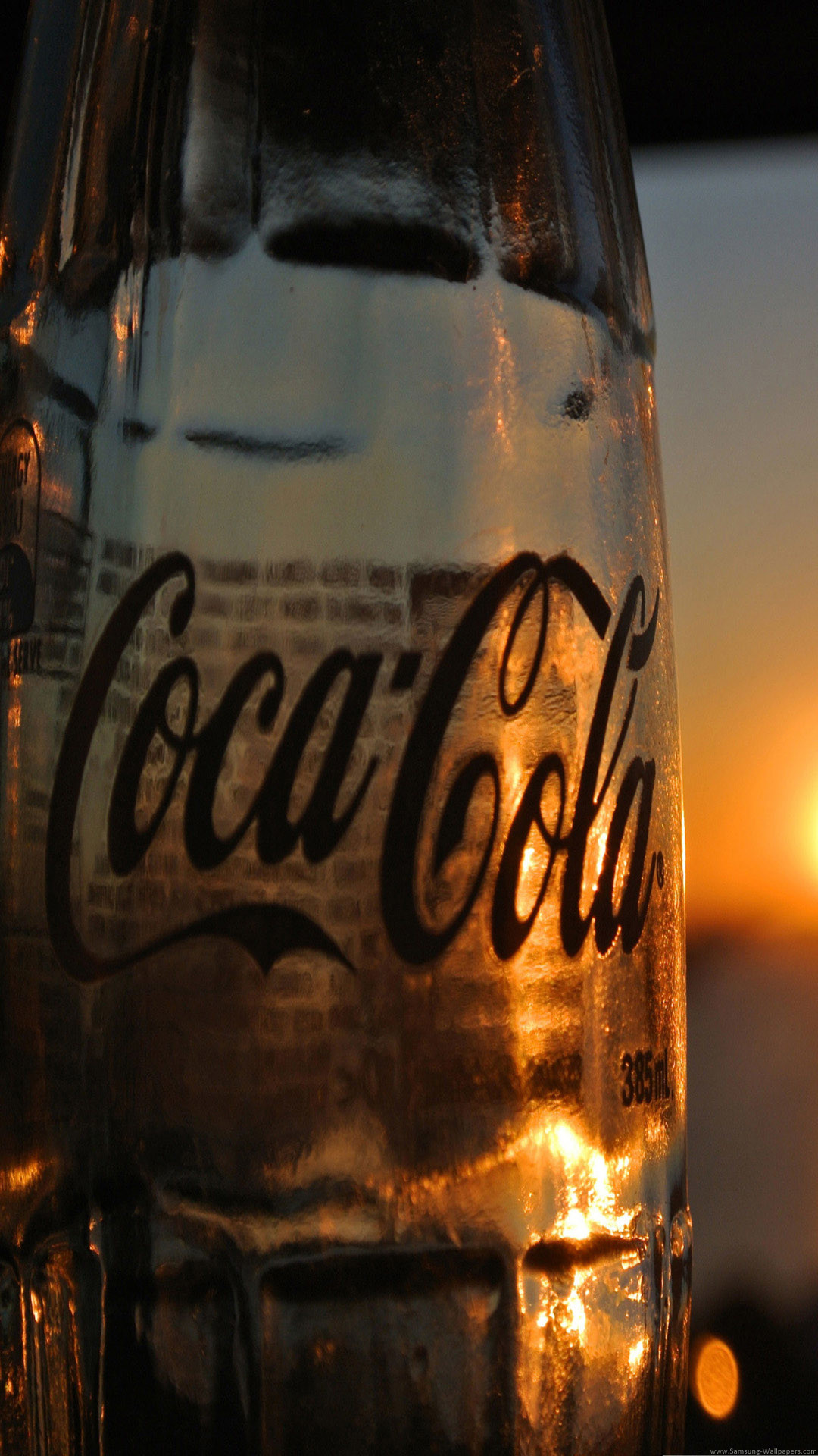 1080x1920 Coca Cola Sunset Lock Screen android wallpaper HD