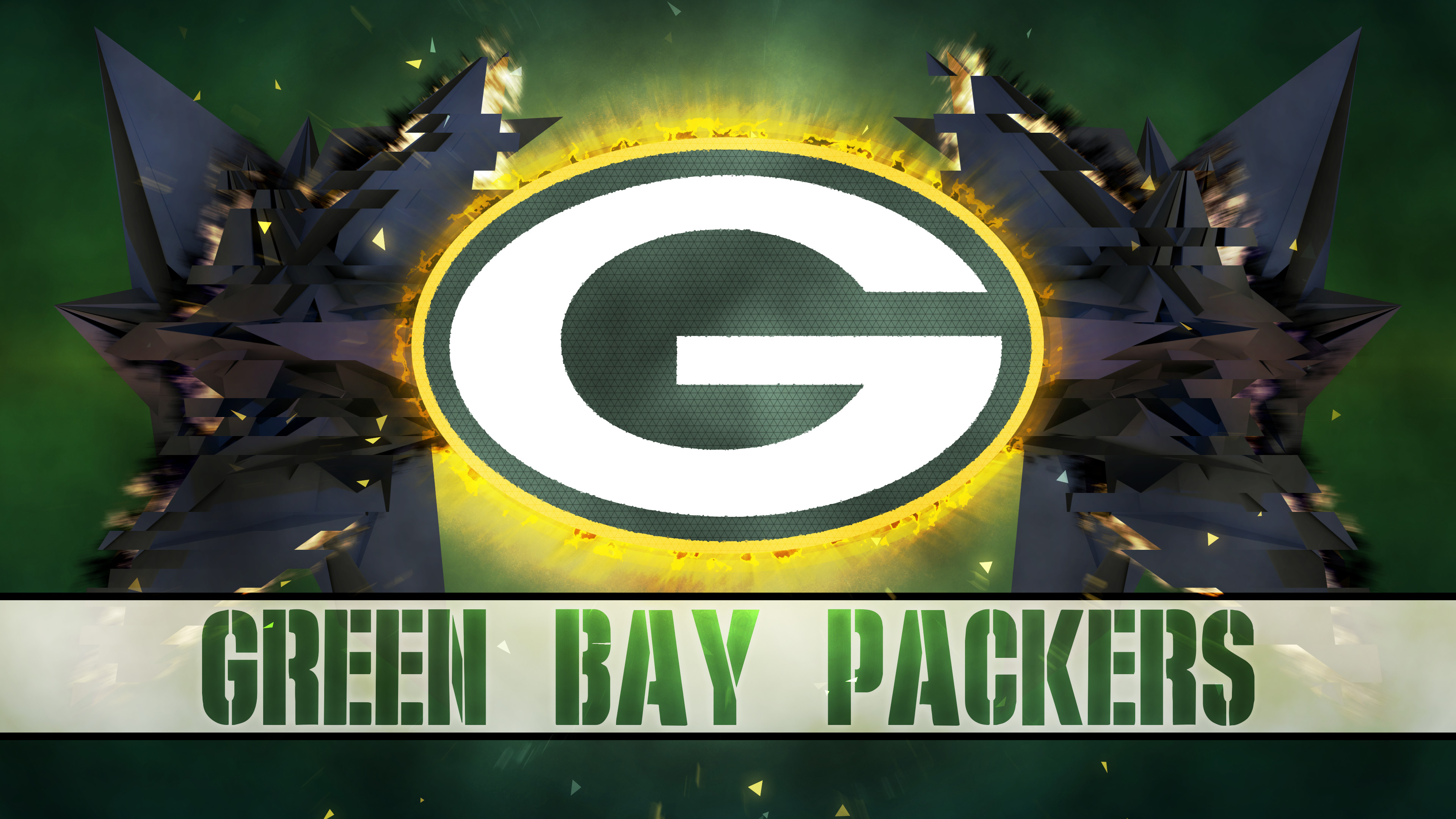 3840x2160 ... Green Bay Packers Wallpaper by Game-BeatX14