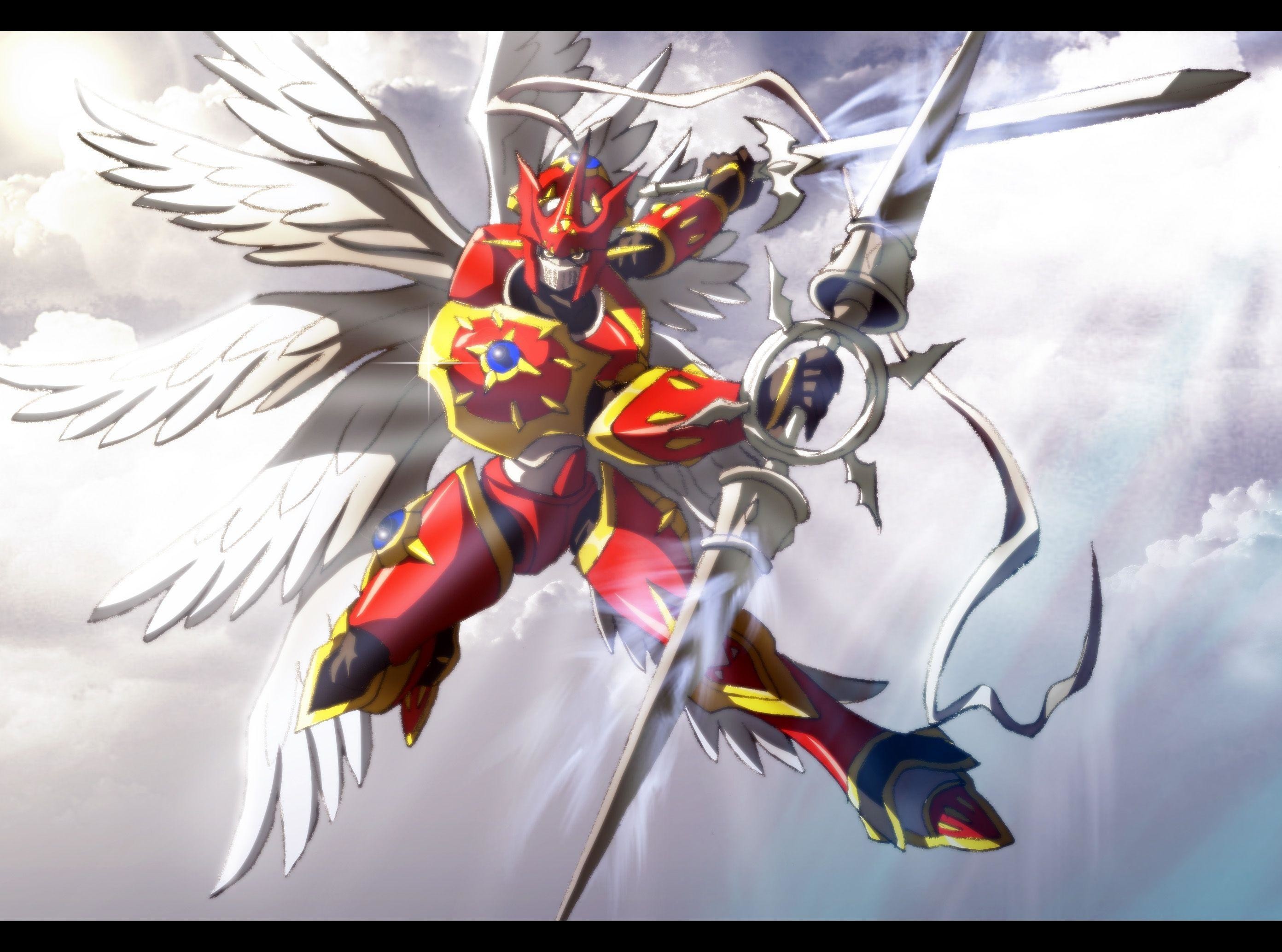 2784x2067 Dukemon Digimon Tamers Sky Sword Light hd wallpaper # 
