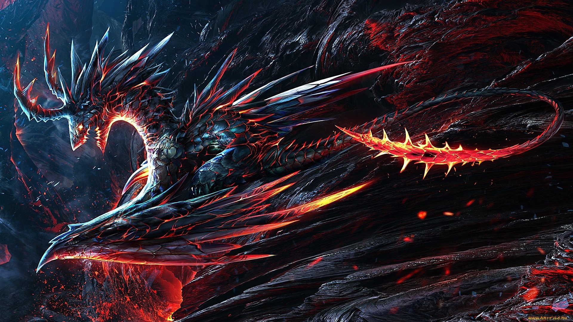 1920x1080 Lava Dragon Wallpapers | Lava Dragon Wallpapers | Pinterest | Lava and  Dragons