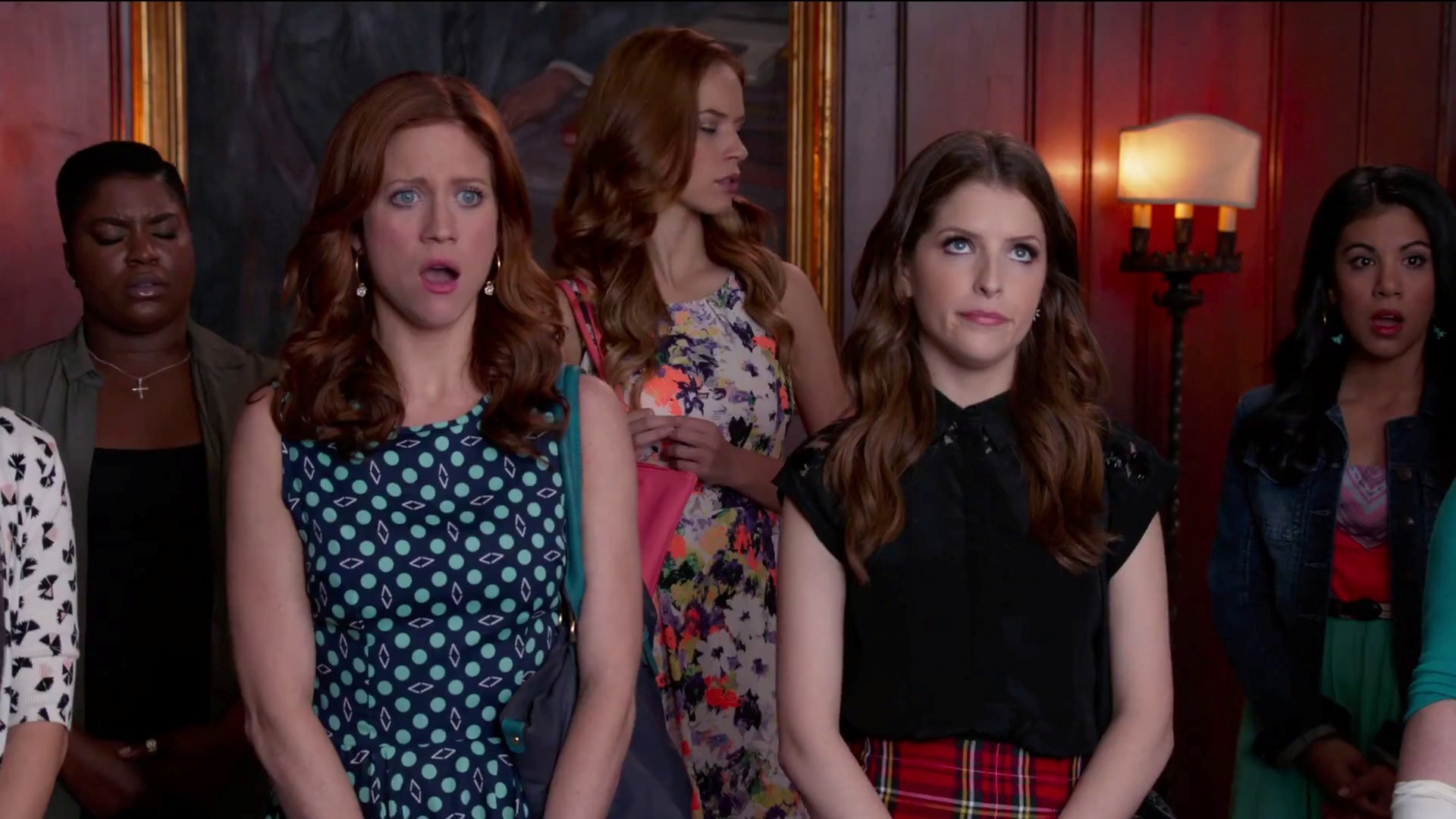1920x1080 Anna Kendrick in Pitch Perfect 2 Latest Hollywood Film Wallpaper
