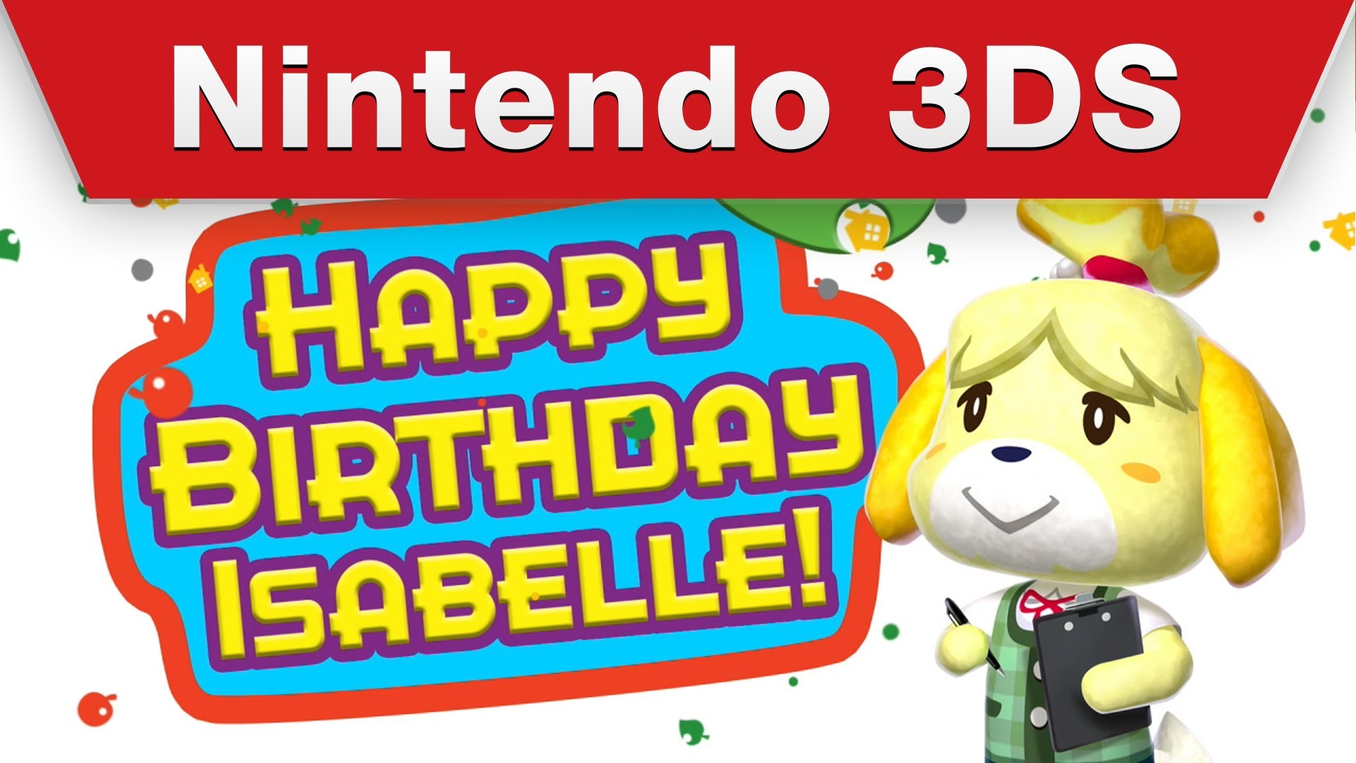 1920x1080 Nintendo 3DS - Miiverse Celebrates Isabelle's Birthday