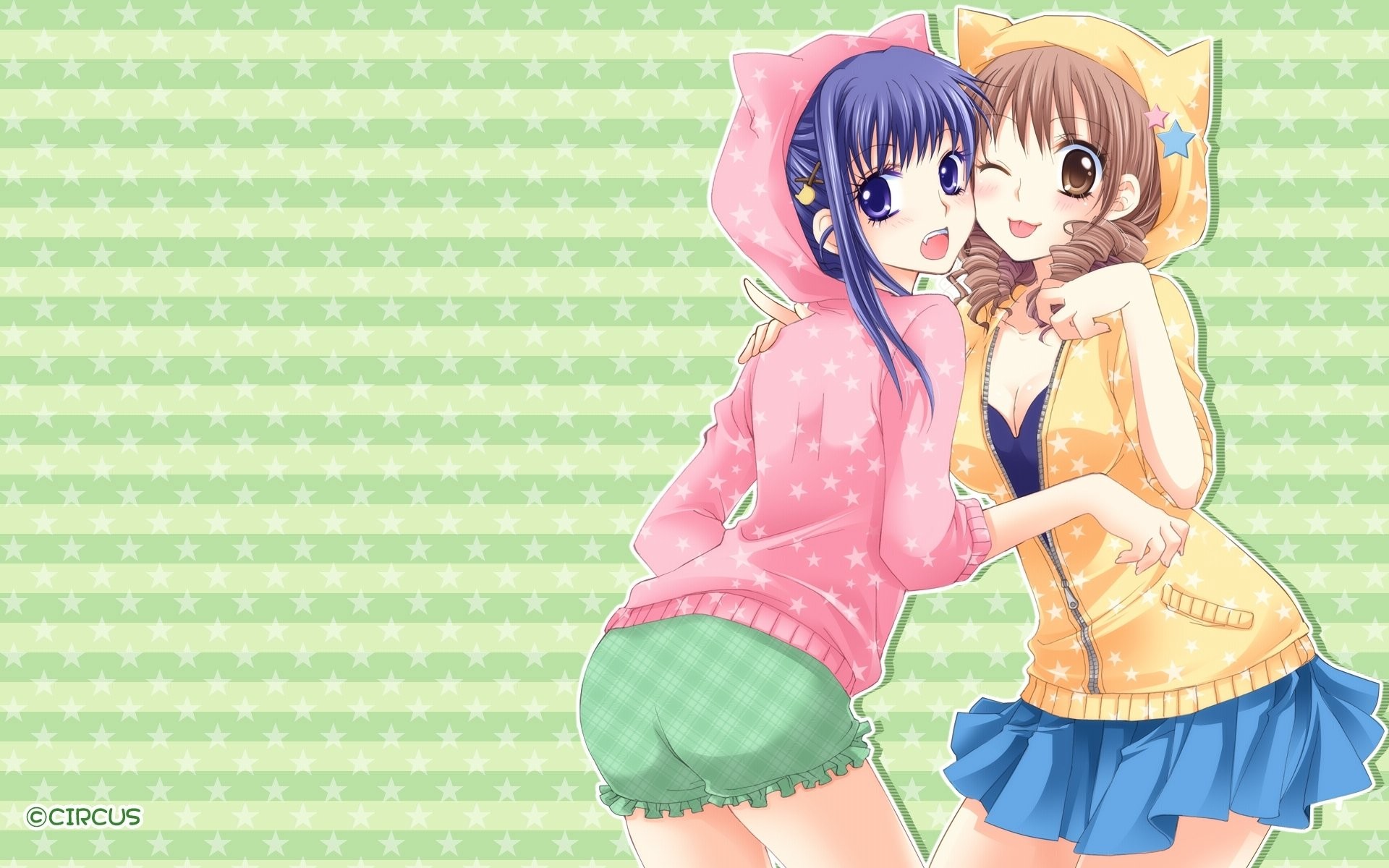 1920x1200 HD Wallpaper | Background ID:214138.  Anime Neko Girls. 32 Like.  Favorite