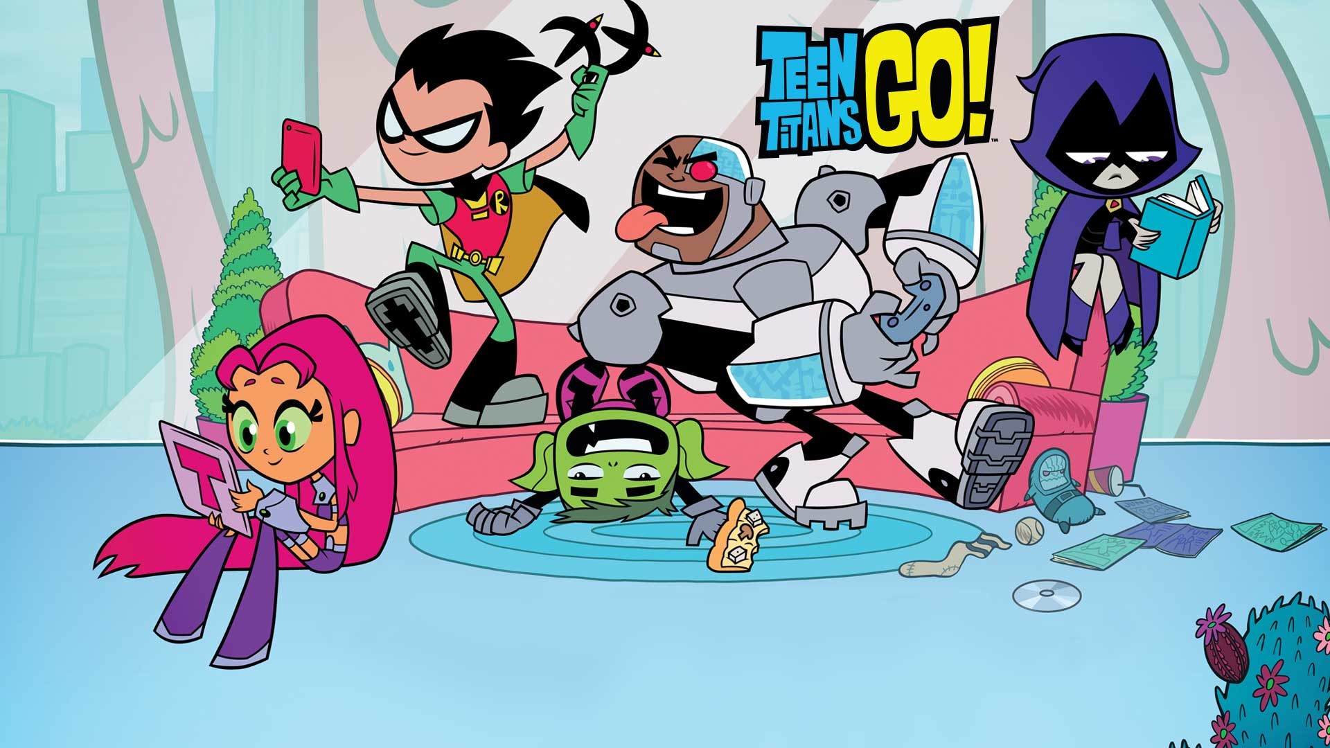 1920x1080 The Teen Titans are ready to go ...