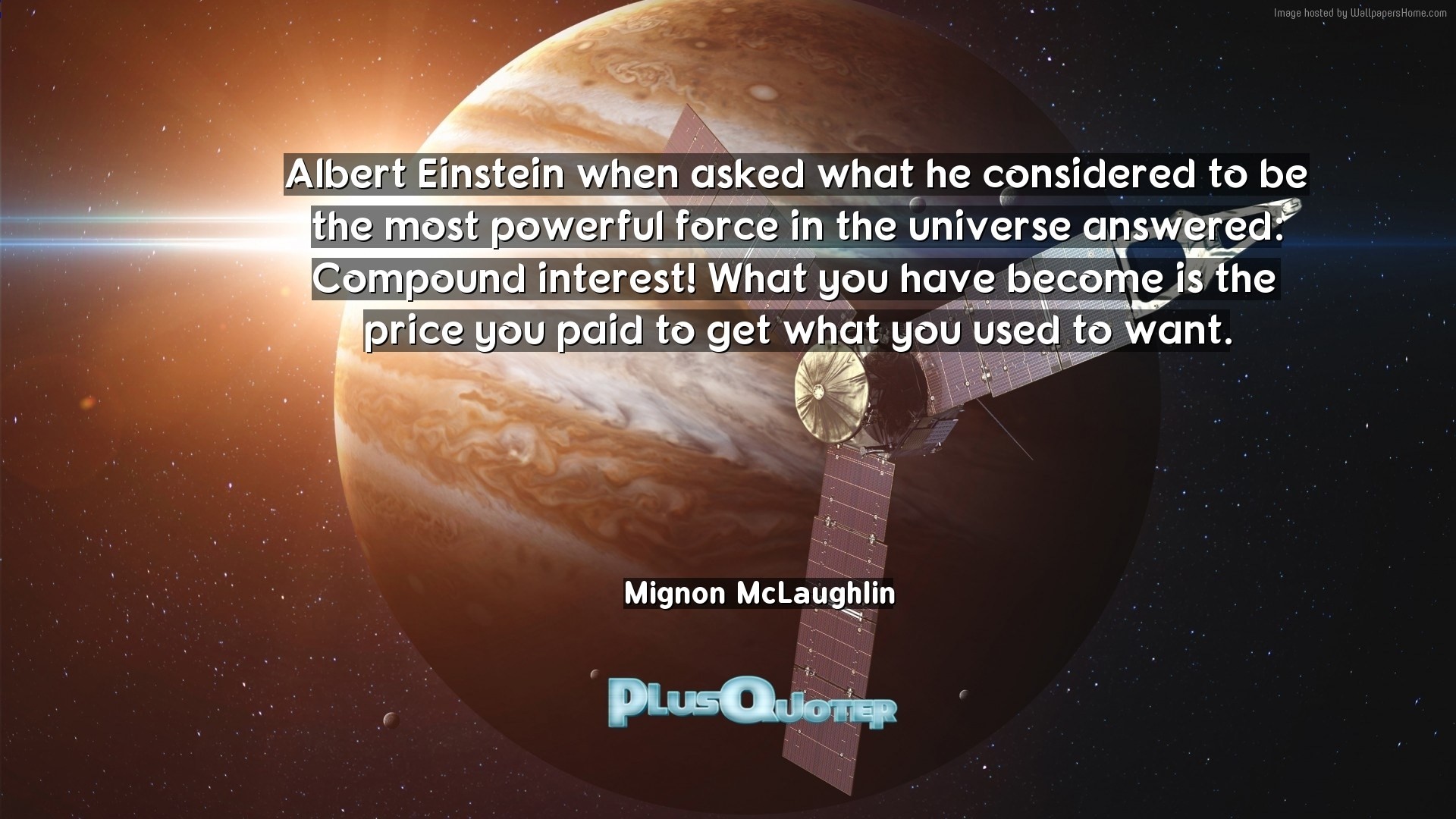 1920x1080 Download Wallpaper with inspirational Quotes- "Albert Einstein when asked  what he considered to be