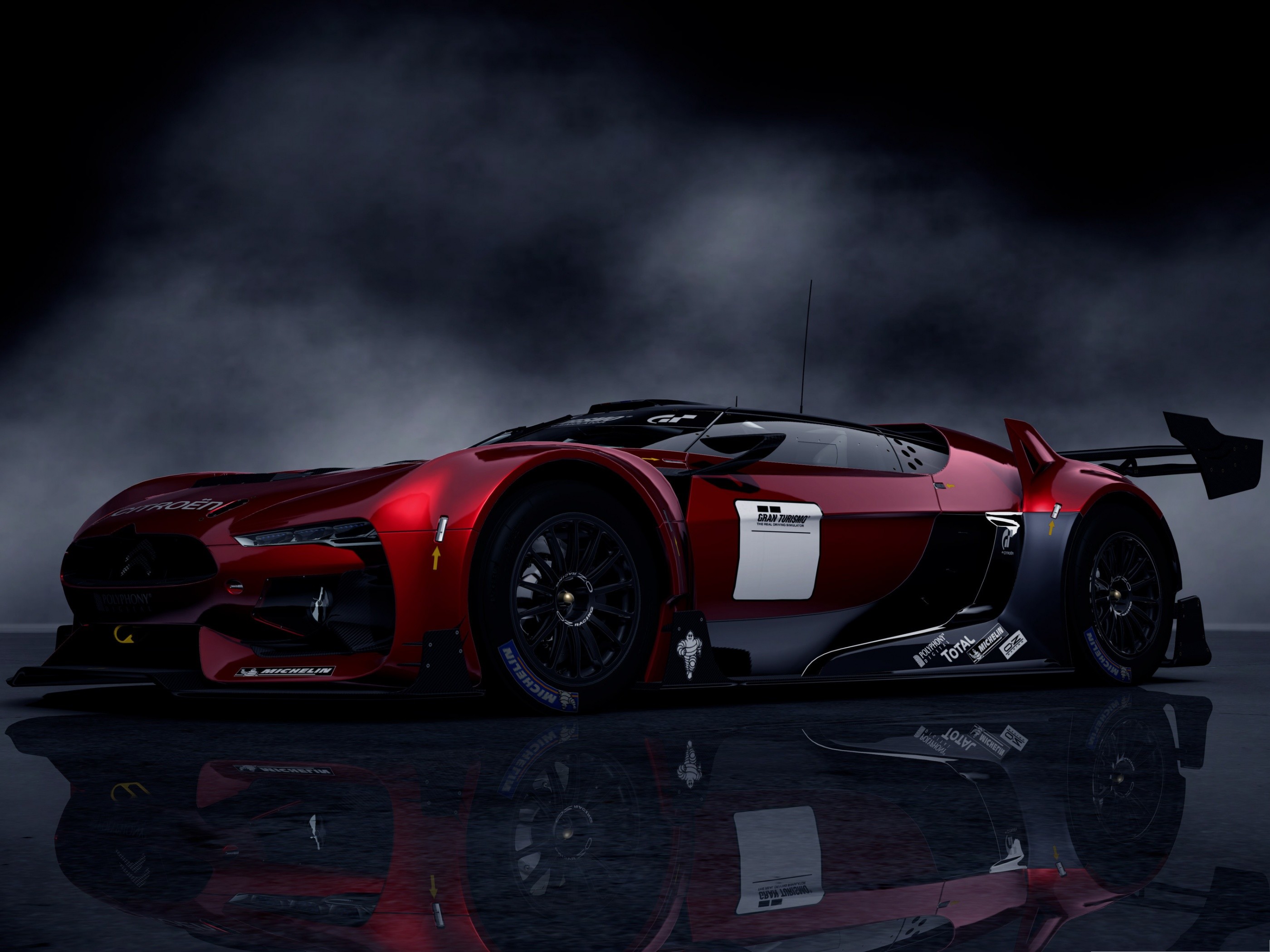 2800x2100 click to free download the wallpaper--Free Cars Wallpaper, Red Citroen GT on