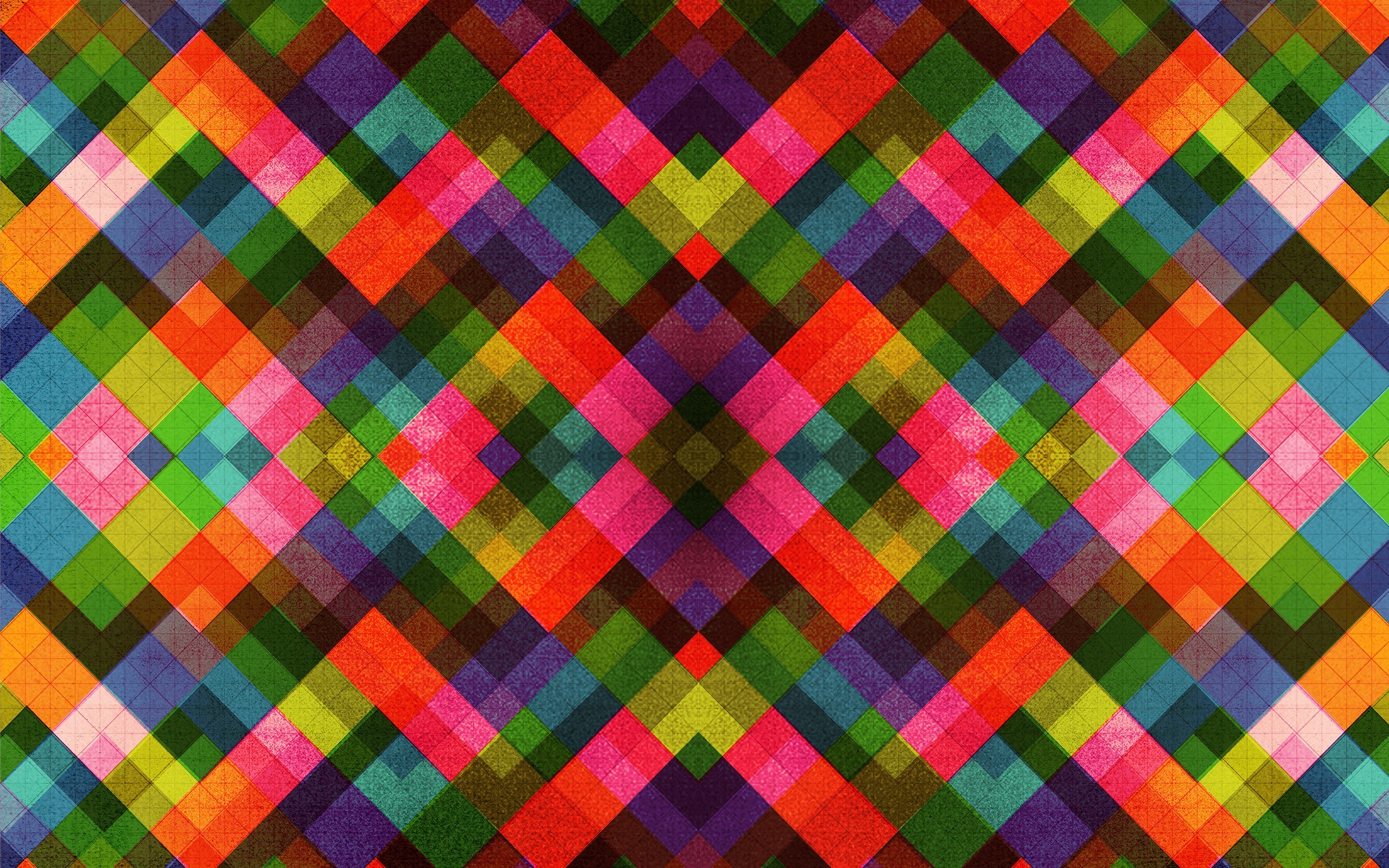 2560x1600 Abstract Multicolor Patterns Retro Wallpaper  768x480