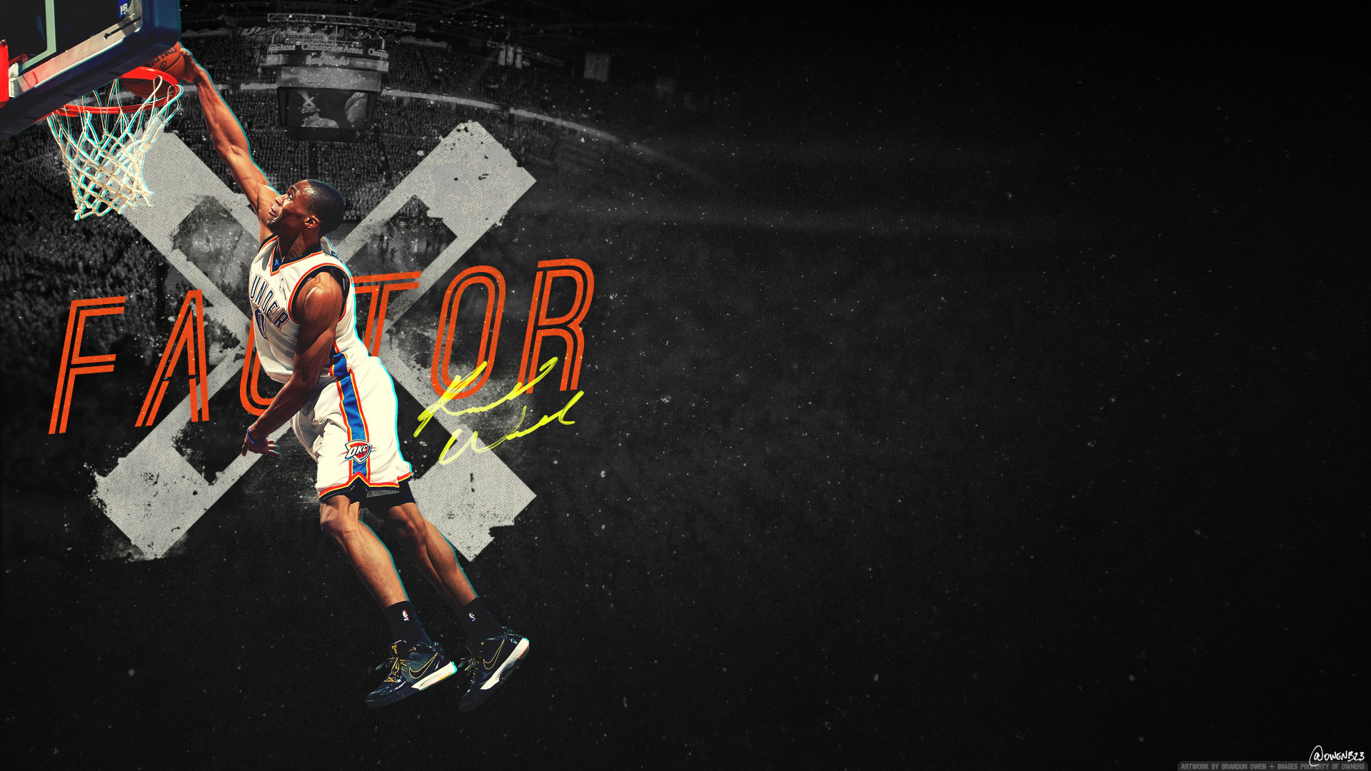 1920x1080 Go Back > Images For > Russell Westbrook Dunk Wallpaper