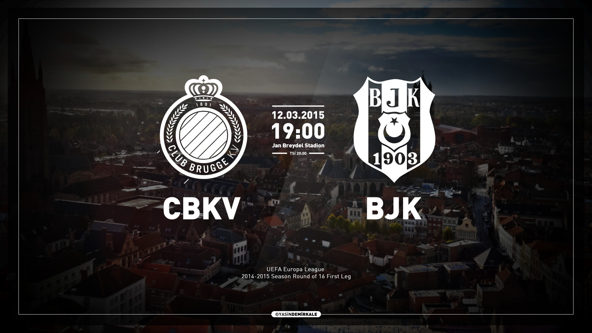 1920x1080 Club Brugge vs Besiktas JK