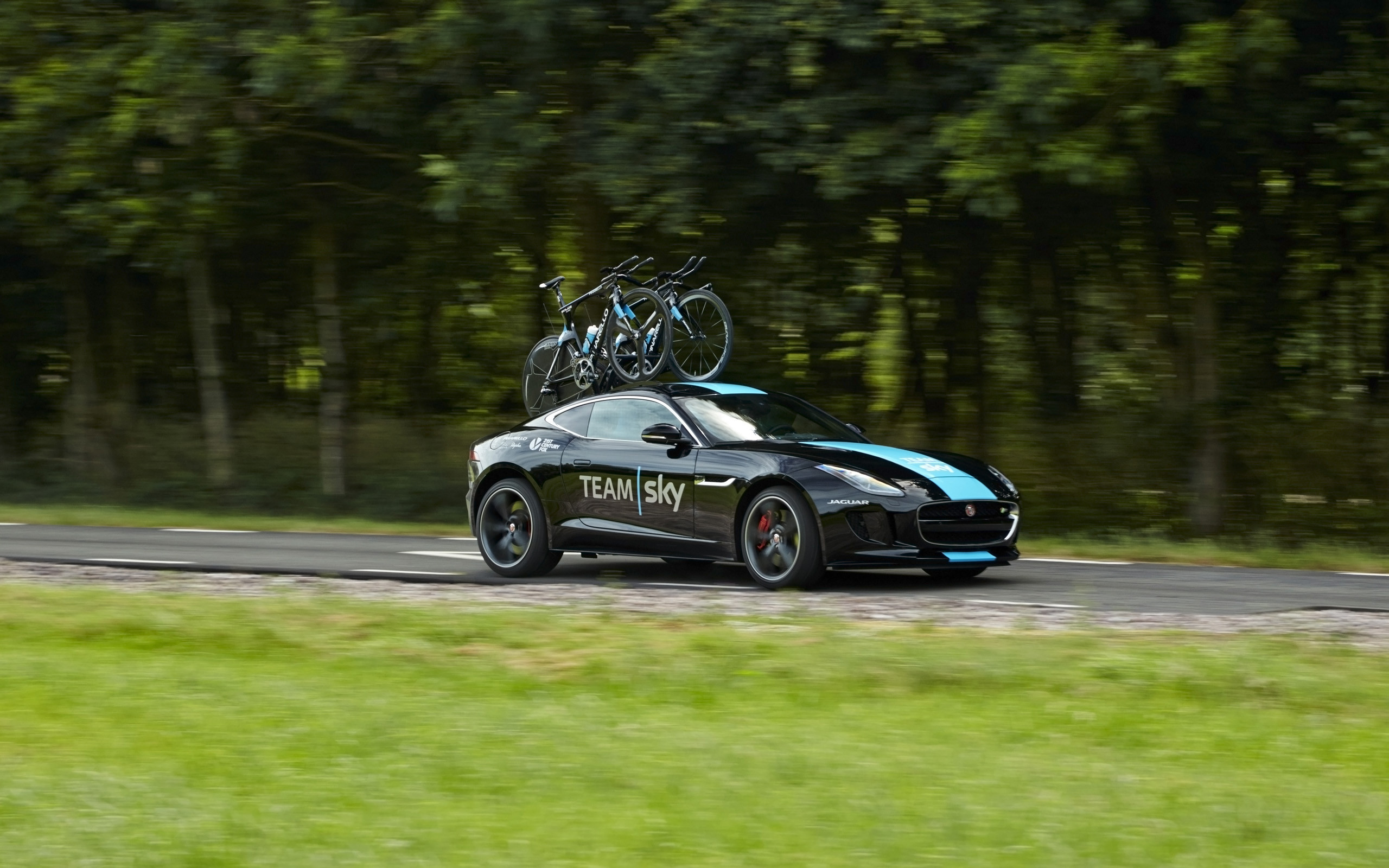 2560x1600 2014 Jaguar F-Type Coupe Tour de France - Motion - 7 -  - Wallpaper