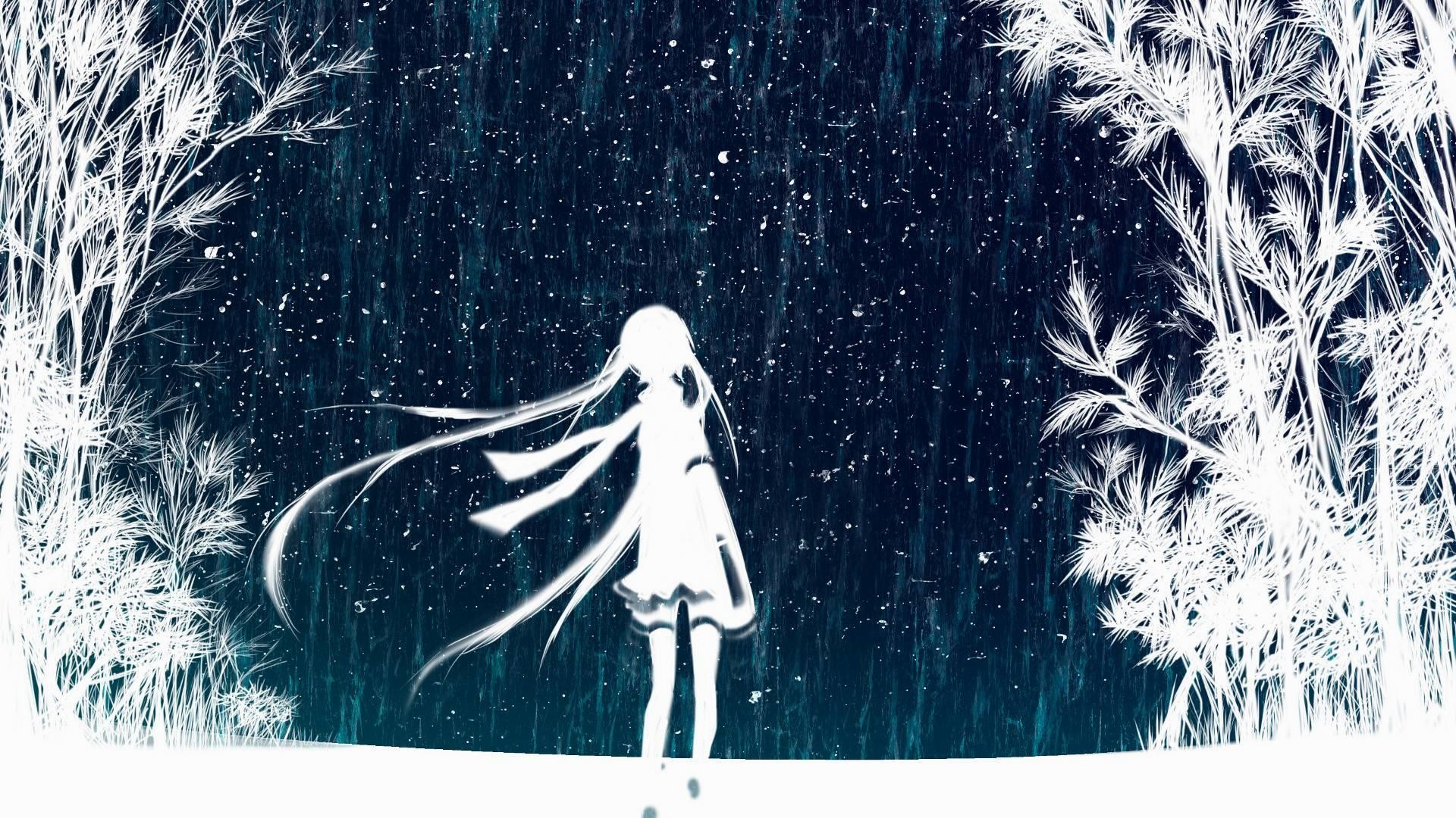 1920x1080 Snow-Anime-Wallpapers-HD-download-free