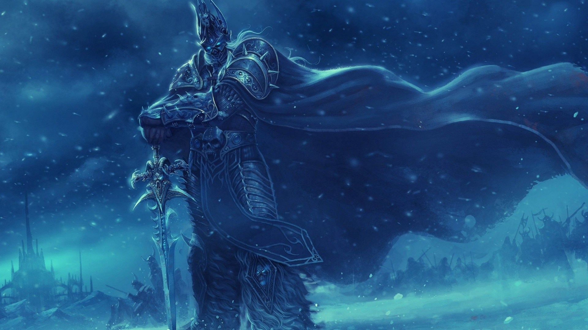 1920x1080 World of Warcraft Lich King wallpaper