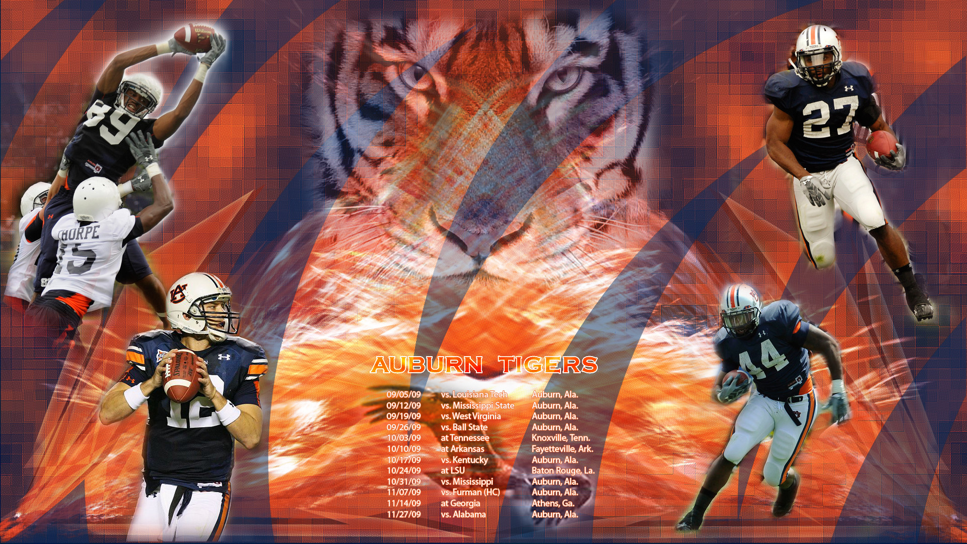 1920x1080 Auburn Tigers Football Wallpaper War Eagle