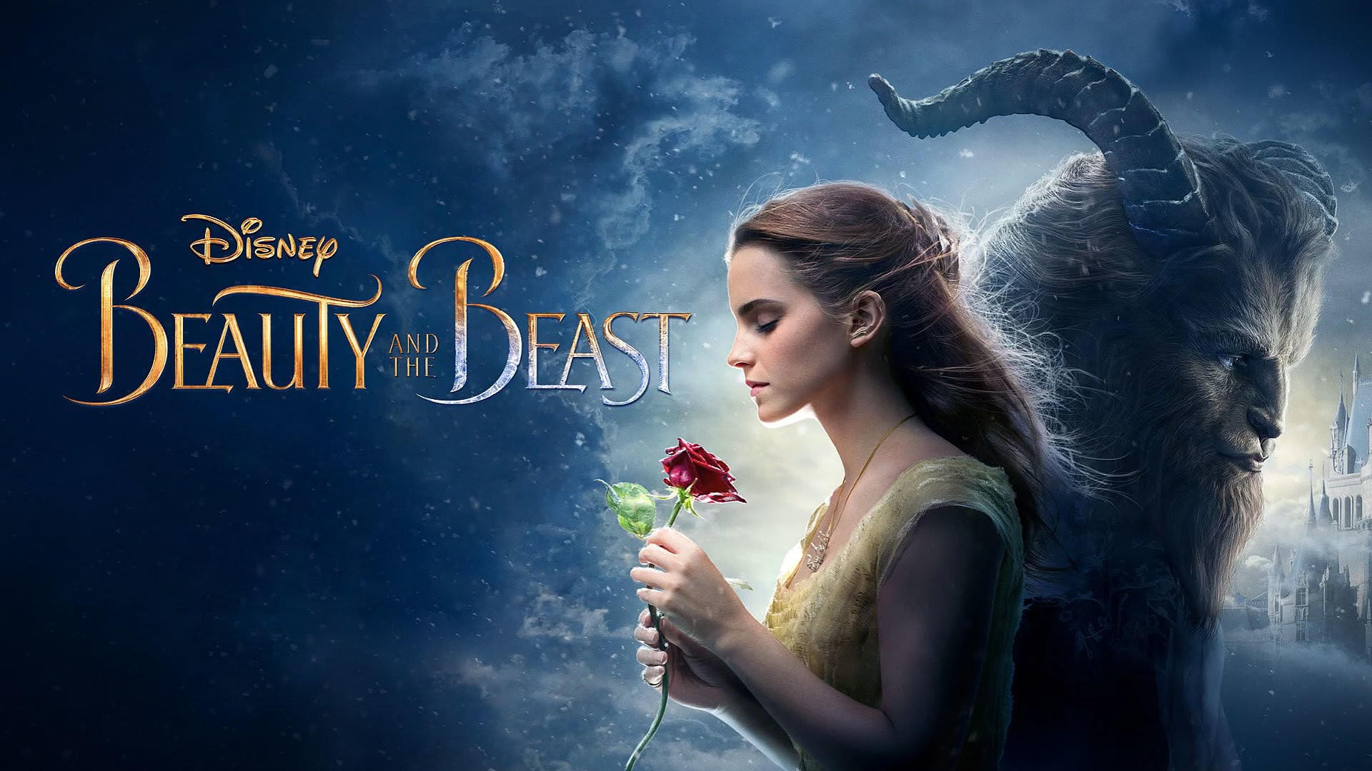 1920x1080 Movie - Beauty And The Beast (2017) Movie Emma Watson Wallpaper