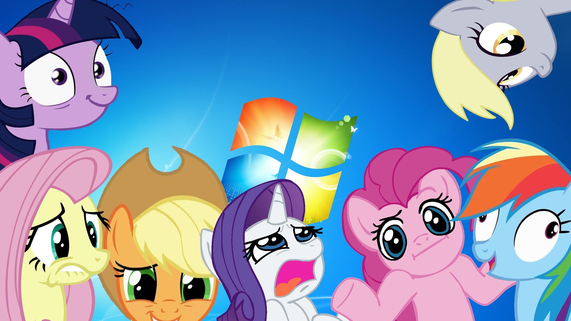 1920x1080 my little pony pictures | My Little Pony Windows Is Magic wallpaper  