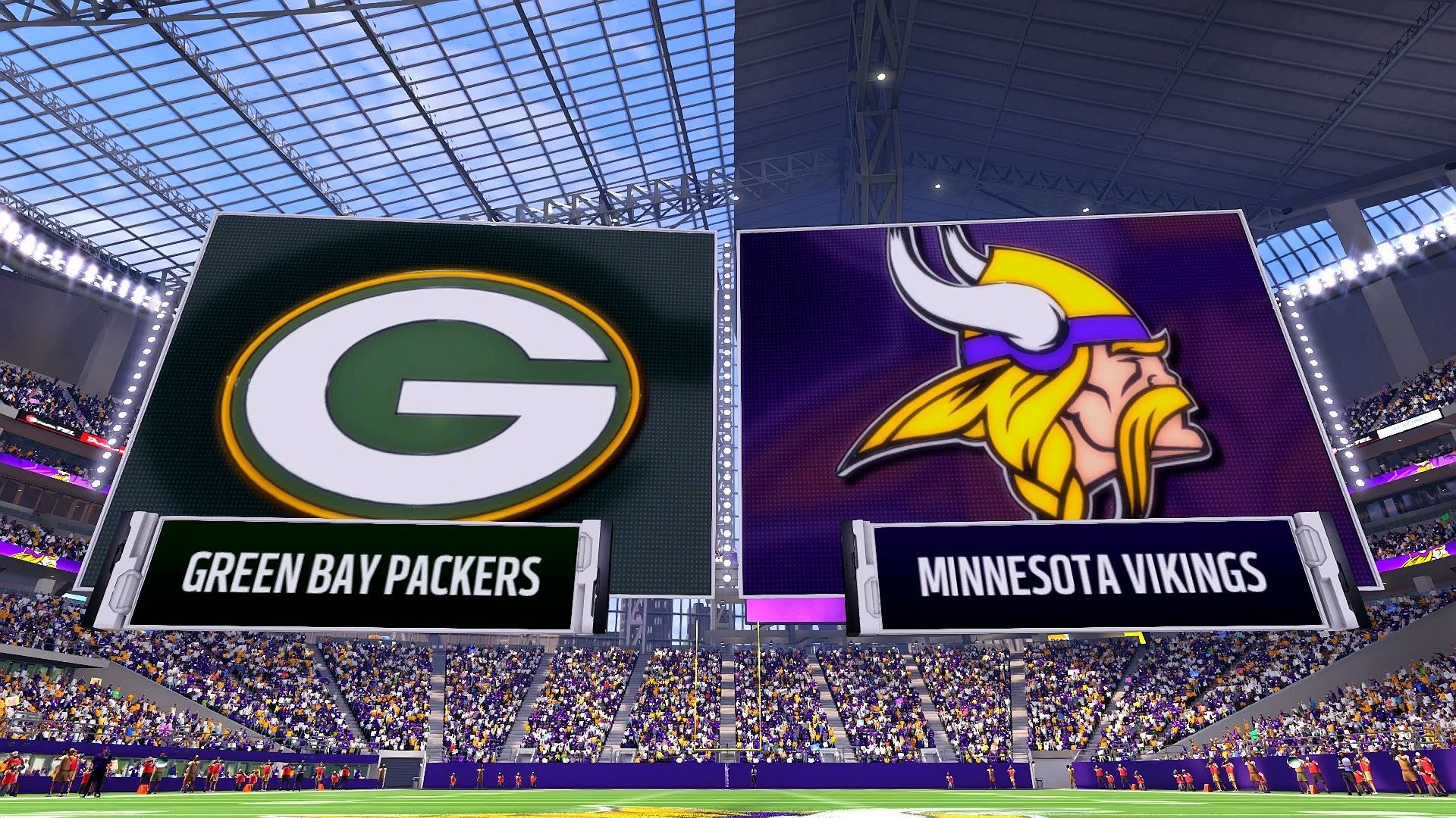 1920x1080 Madden NFL 17 - Green Bay Packers vs. Minnesota Vikings [1080p 60 FPS] -  YouTube