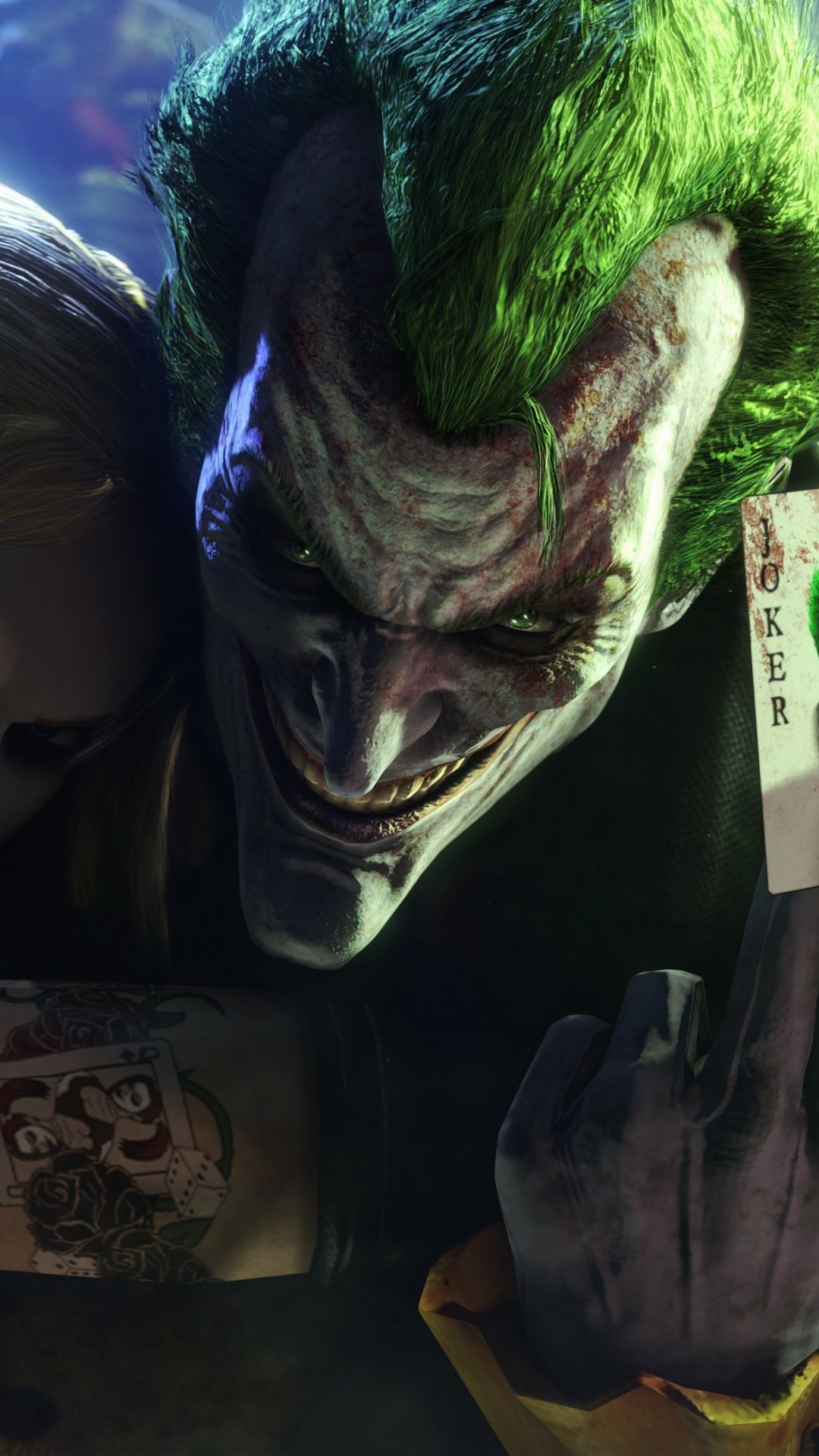 1080x1920 Harley Quinn, Joker, Suicide Squad