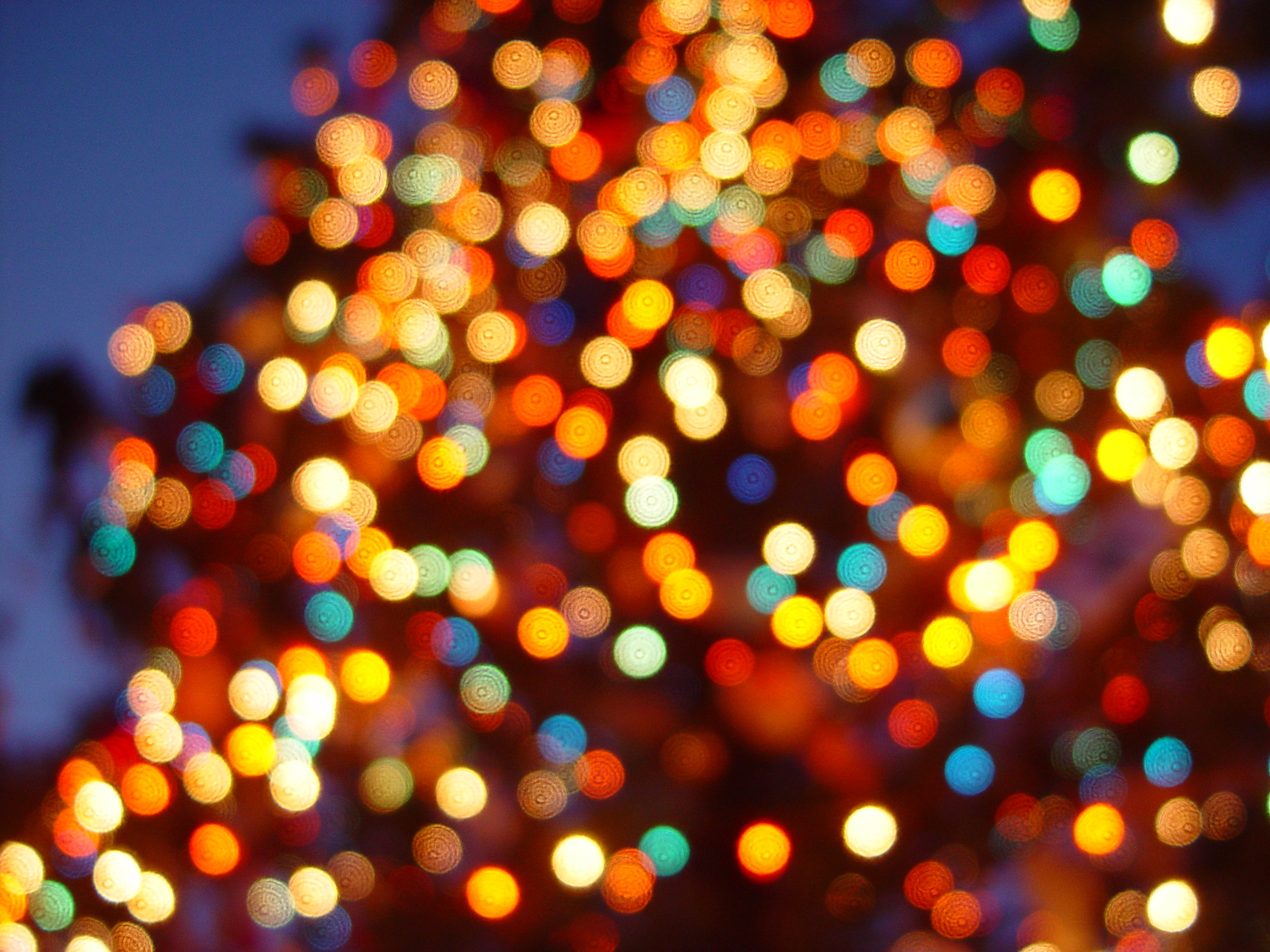 2560x1920 Holiday - Christmas Bokeh Christmas Lights Wallpaper