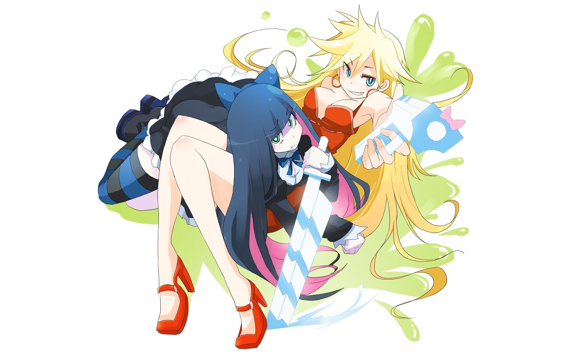 1920x1200 Panty and Stocking with Garterbelt, Anarchy Panty, Anarchy Stocking - Free  Wallpaper / WallpaperJam.com