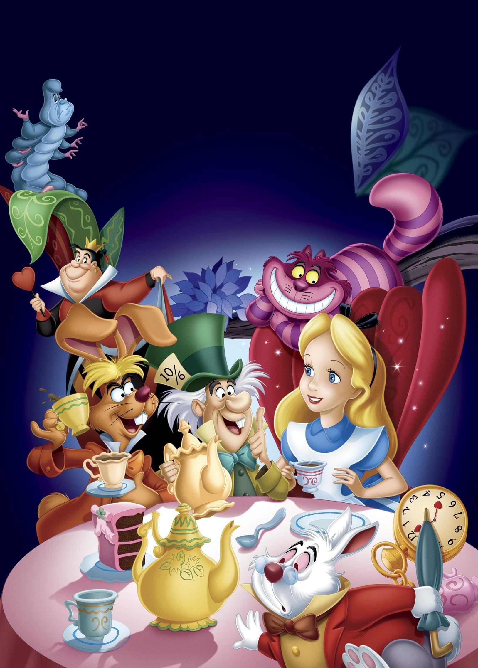 1628x2275 Alice in Wonderland poster by WithLoveShannon on Etsy