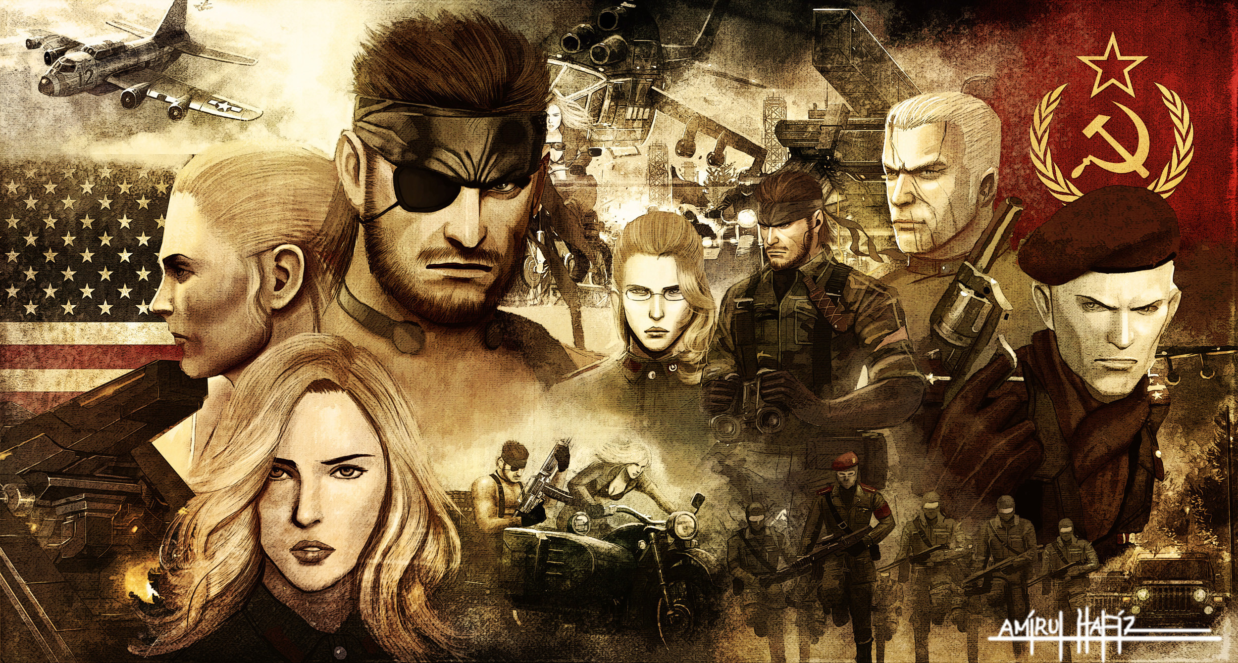 2500x1340 Free Amazing Solid Snake Images