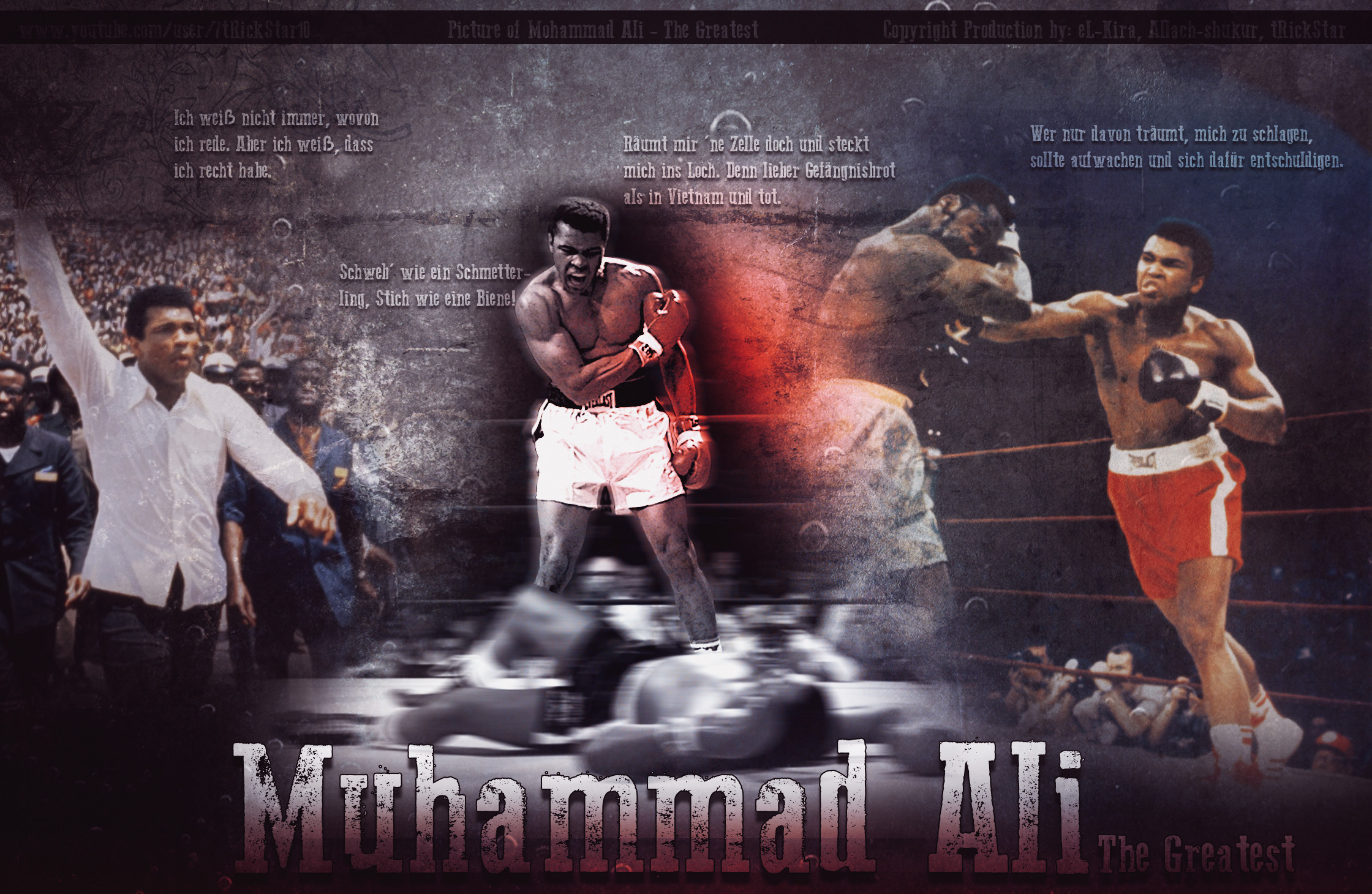 2240x1460 ... Muhammad Ali - I Will Never Die 2013 HD Wallpaper by eL-Kira