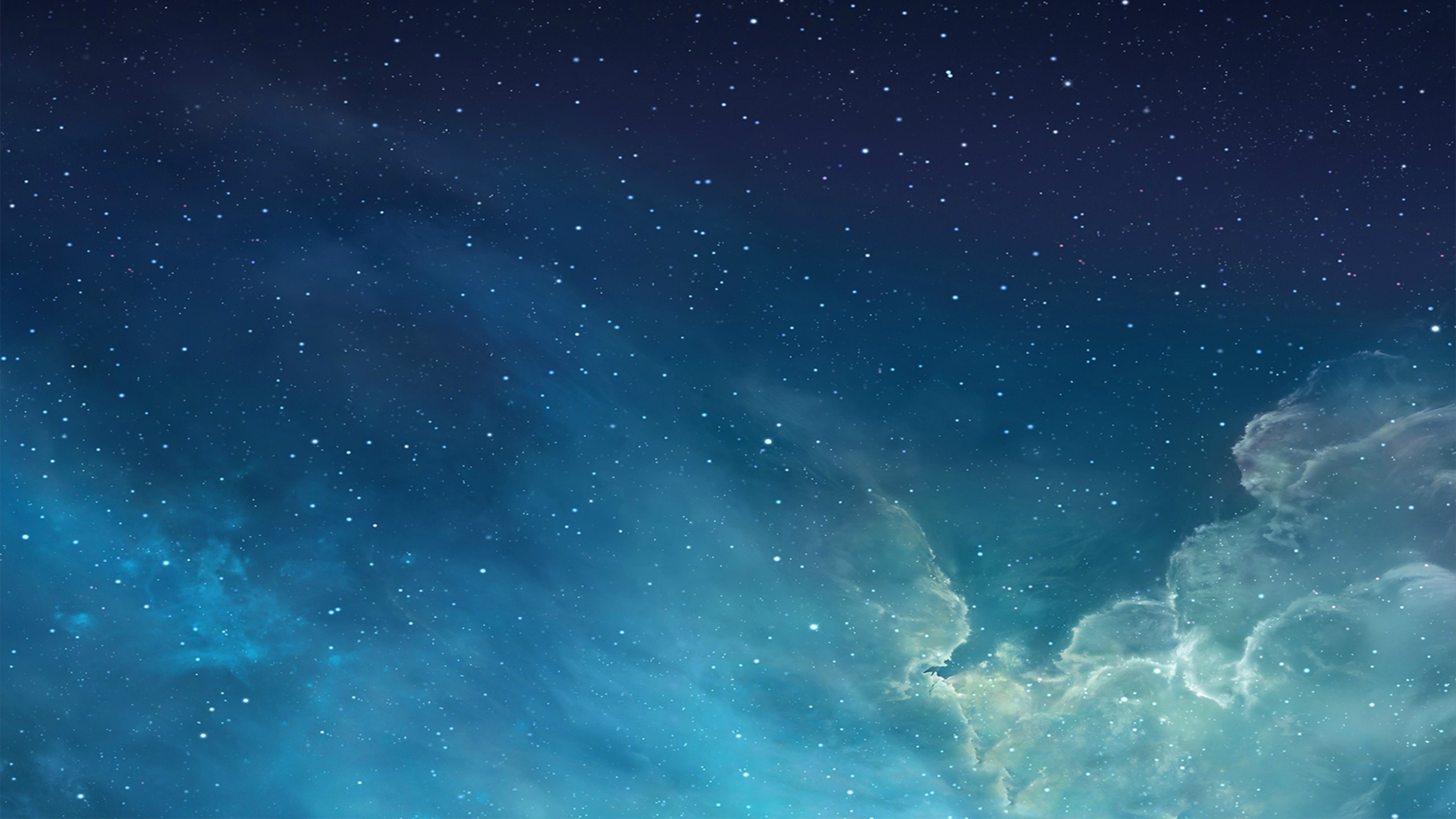 3840x2160  Wallpaper sky, stars, clouds, abstract