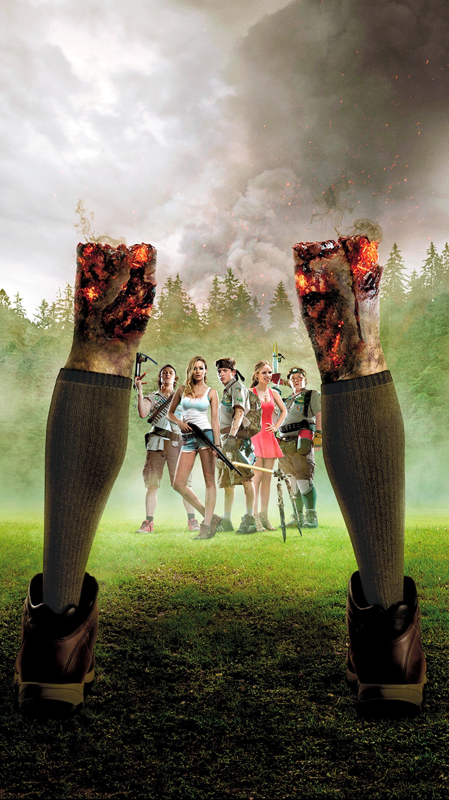 1536x2732 Wallpaper for "Scouts Guide to the Zombie Apocalypse" ...